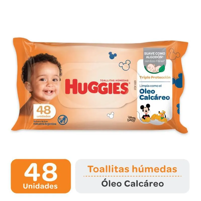 Toallitas Húmedas Limpieza Total Huggies x 48 un.