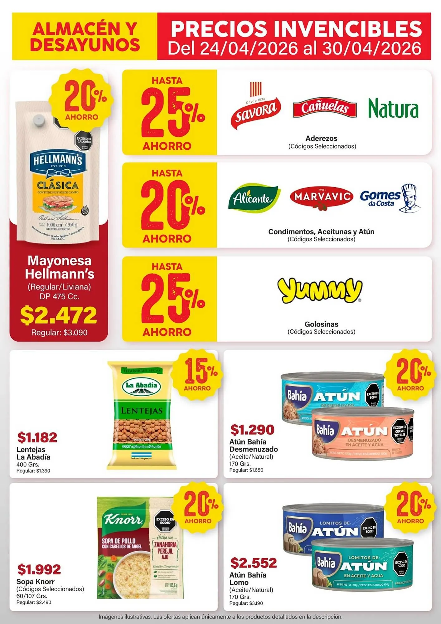 Ofertas de Catálogo Supermercados Aiello 24 de abril al 30 de abril 2026 - Página 12 del catálogo