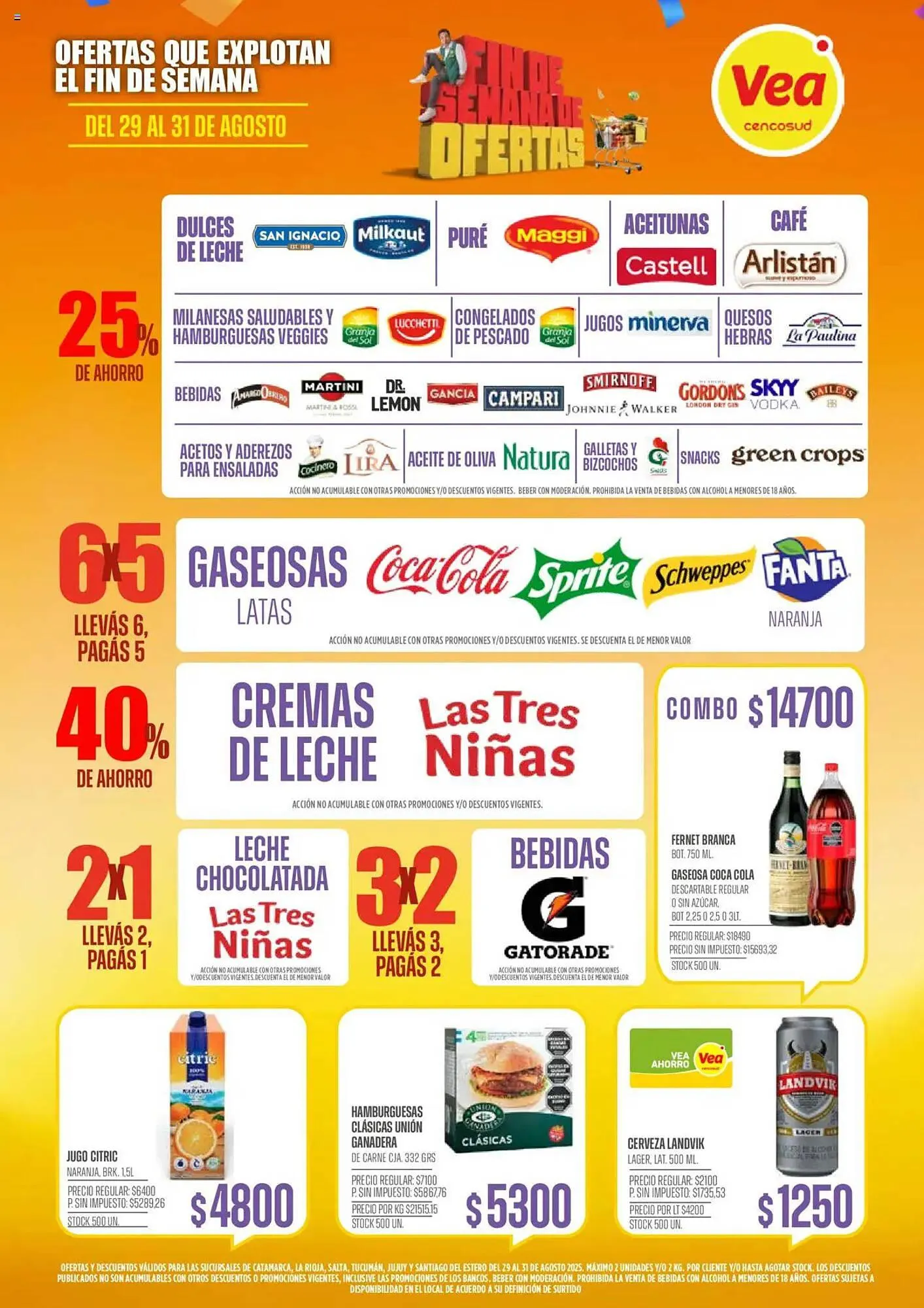 Ofertas de Catálogo Supermercados Vea 29 de agosto al 31 de agosto 2025 - Página 4 del catálogo