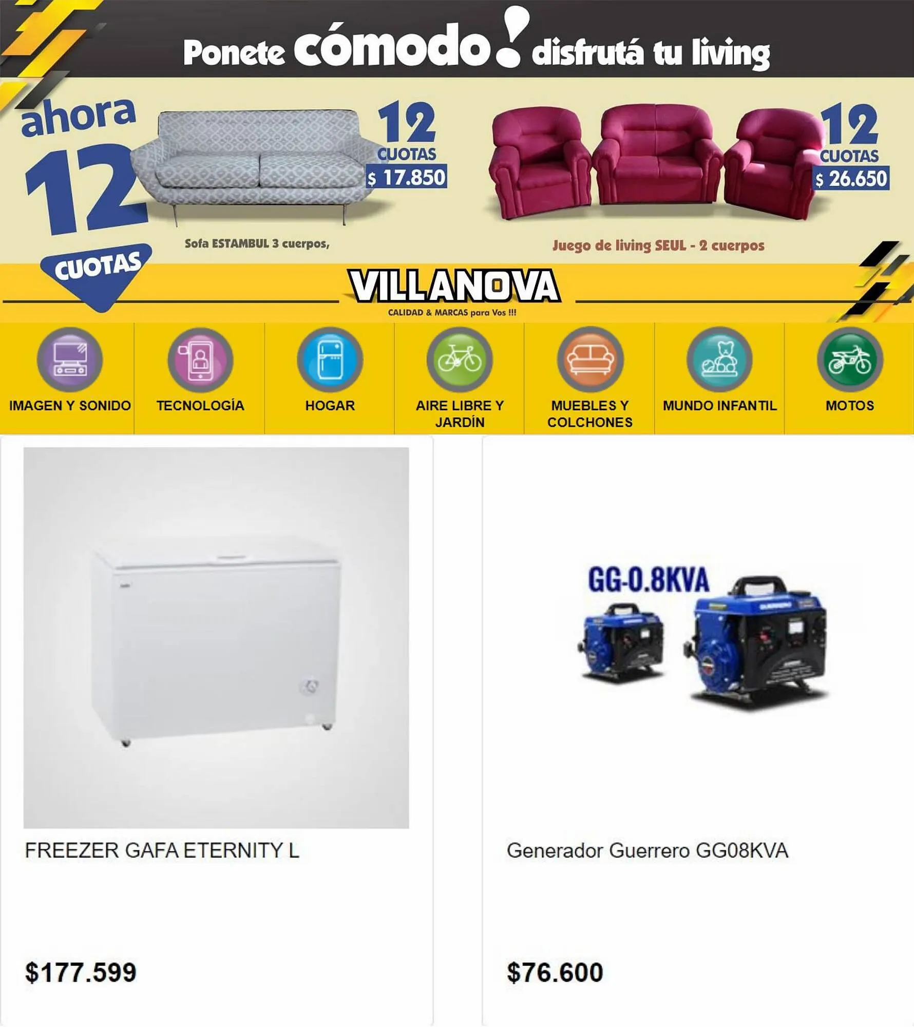 Ofertas de Catálogo Villanova Hogar 11 de julio al 31 de julio 2023 - Página 3 del catálogo