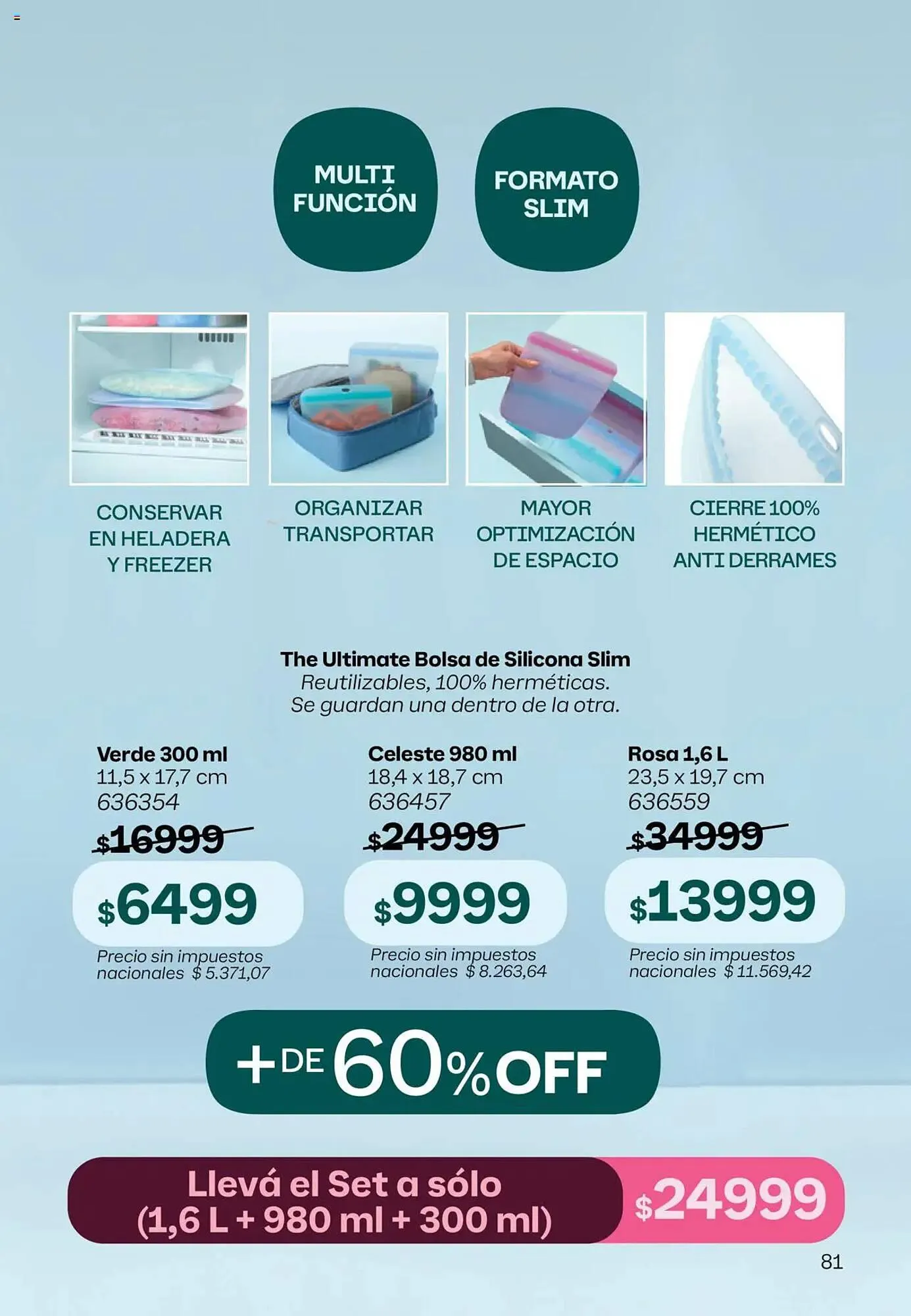 Ofertas de Catálogo Tupperware 16 de junio al 10 de julio 2025 - Página 82 del catálogo