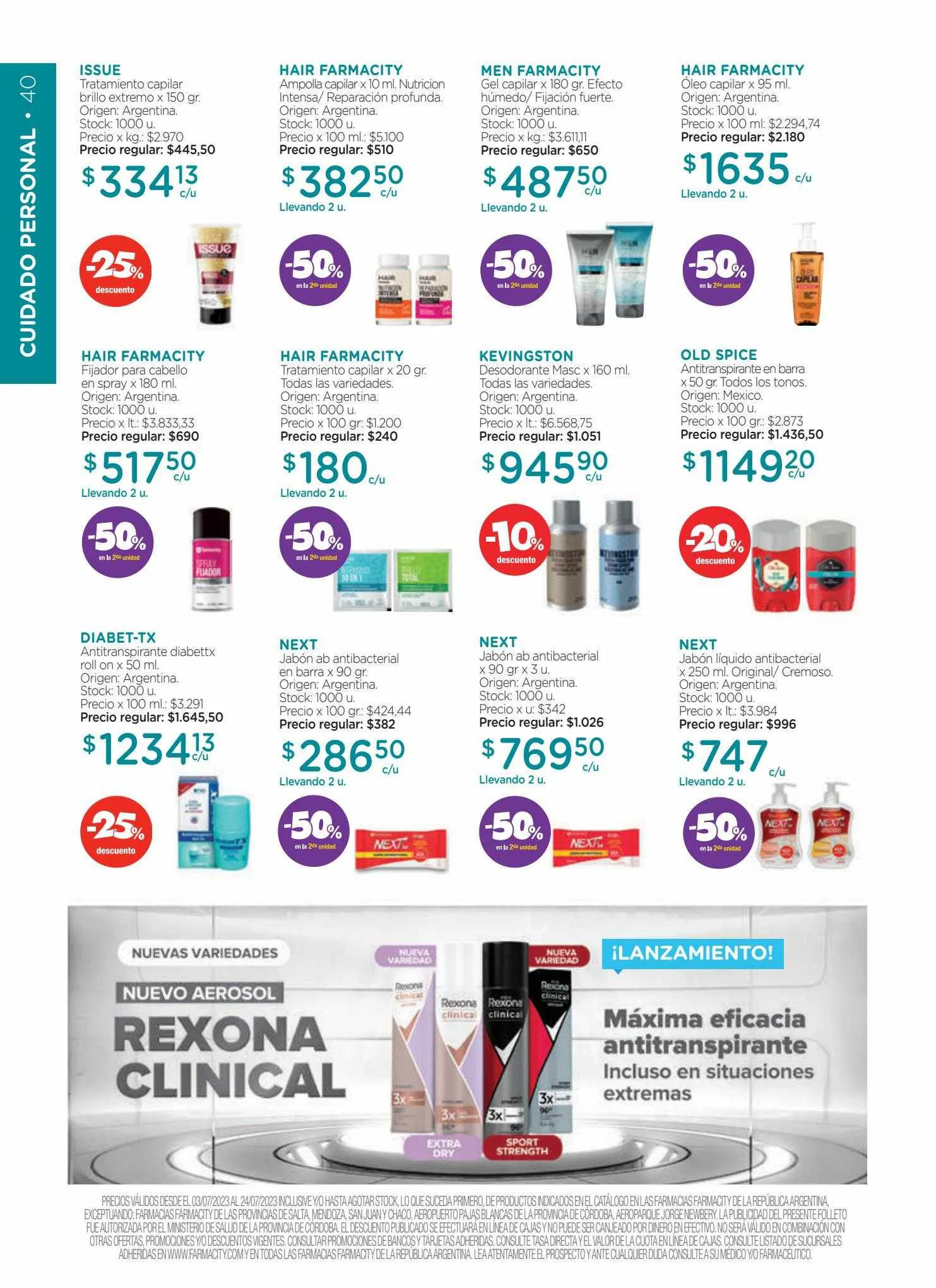 Ofertas de Catálogo Farmacity 7 de julio al 25 de julio 2023 - Página 39 del catálogo