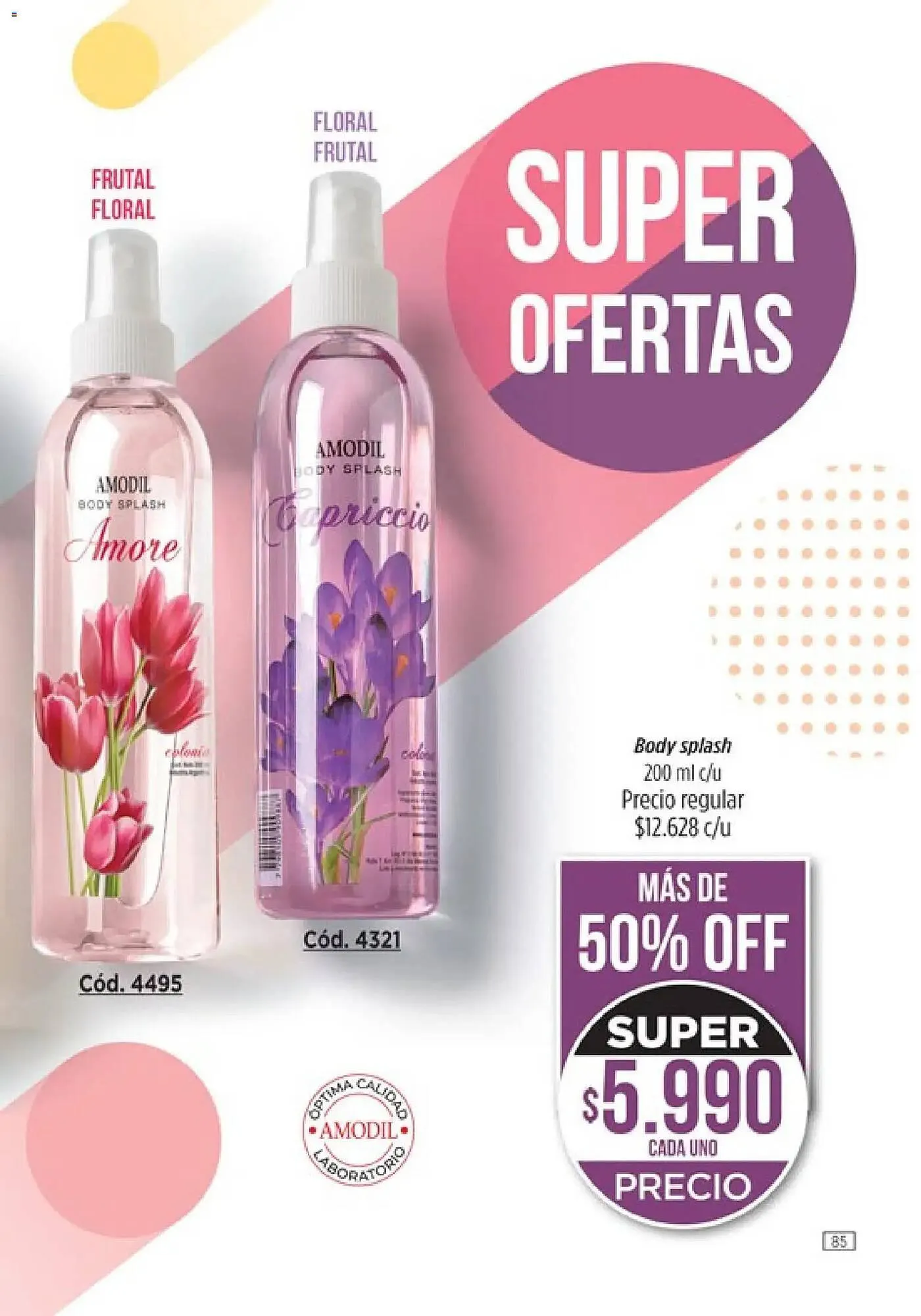 Ofertas de Catálogo Amodil 1 de enero al 1 de febrero 2026 - Página 85 del catálogo