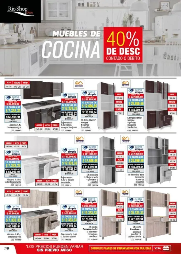 Ofertas de Ofertas Rio Shop Deco 20 de agosto al 3 de septiembre 2024 - Página 20 del catálogo