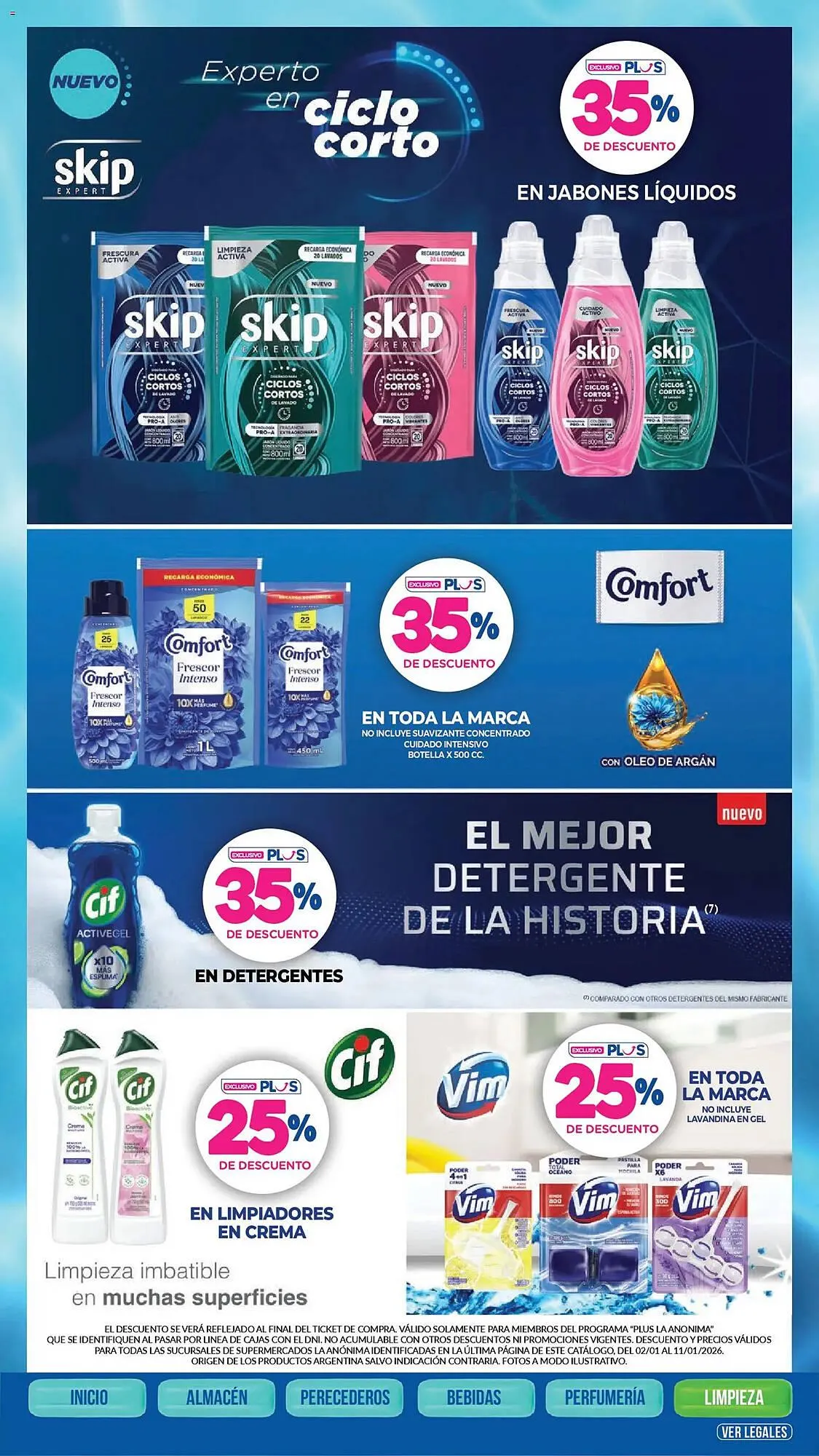 Ofertas de Catálogo La Anonima 2 de enero al 11 de enero 2026 - Página 38 del catálogo