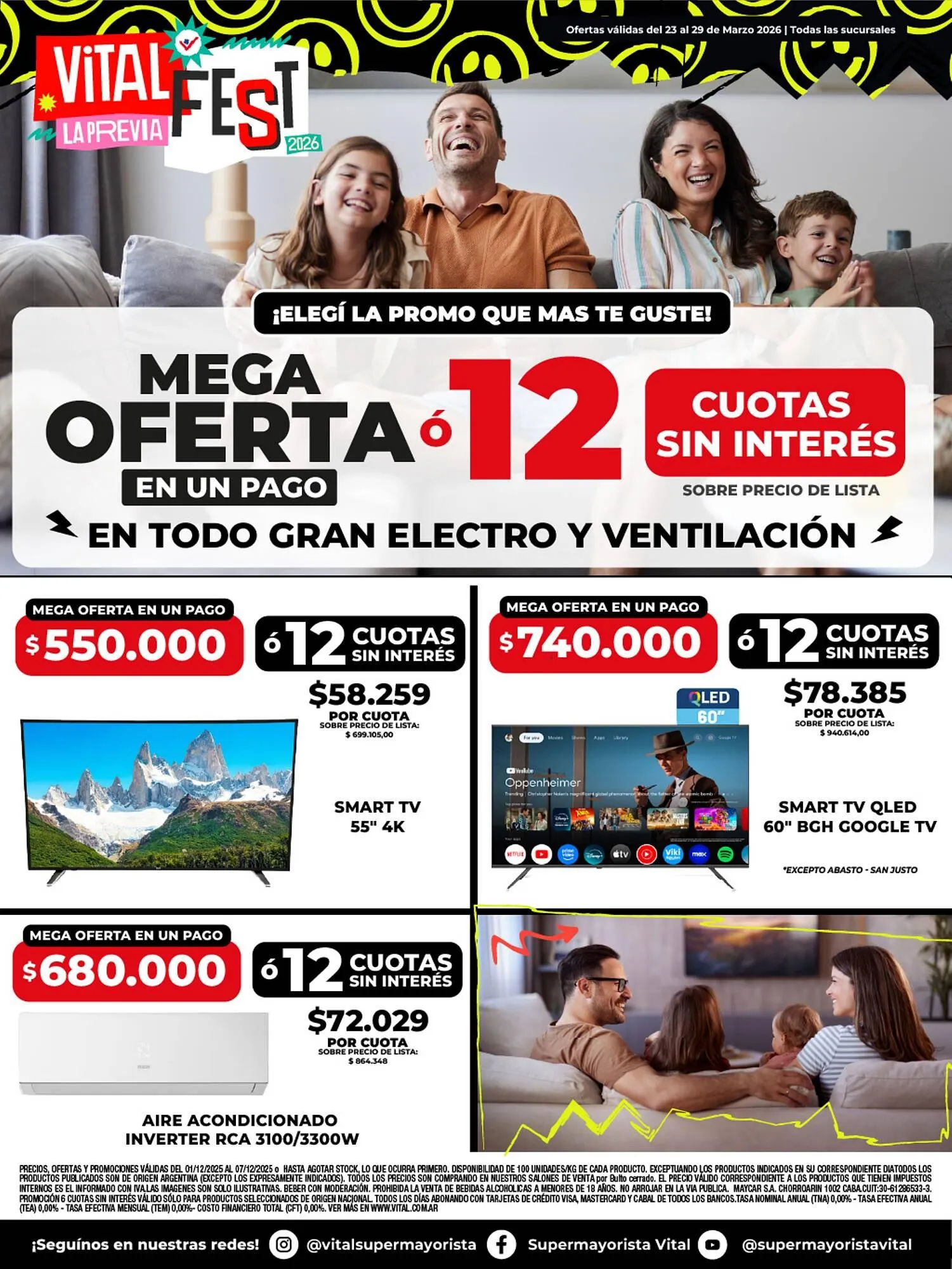 Ofertas de Catálogo Supermayorista Vital 23 de marzo al 29 de marzo 2026 - Página 1 del catálogo