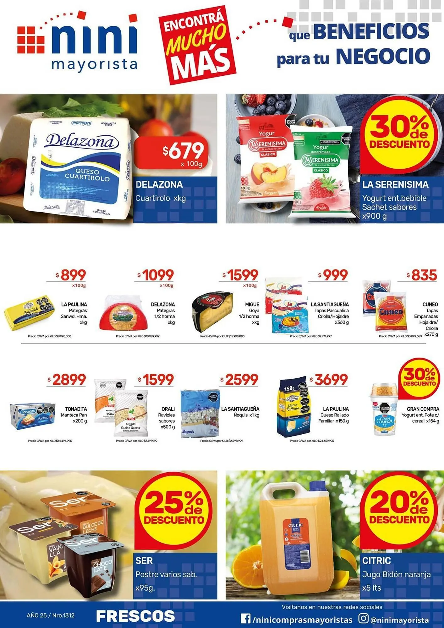 Ofertas de Catálogo Nini Mayorista 16 de junio al 22 de junio 2025 - Página 30 del catálogo