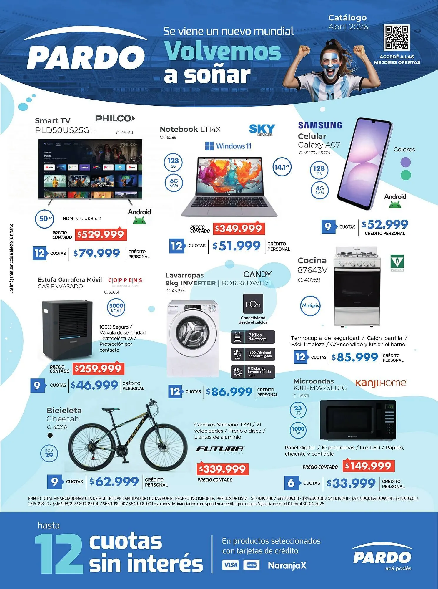 Ofertas de Catálogo Pardo Hogar 7 de abril al 30 de abril 2026 - Página 1 del catálogo