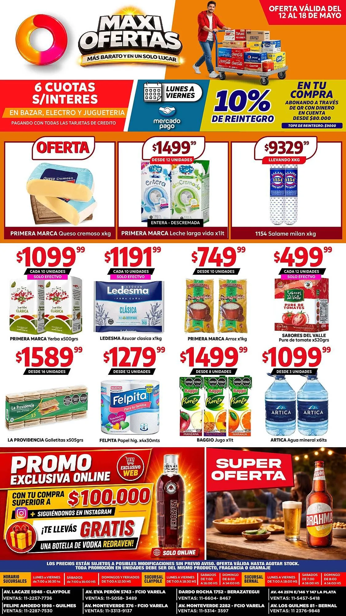 Ofertas de Catálogo Maxi Ofertas 12 de mayo al 18 de mayo 2026 - Página 1 del catálogo