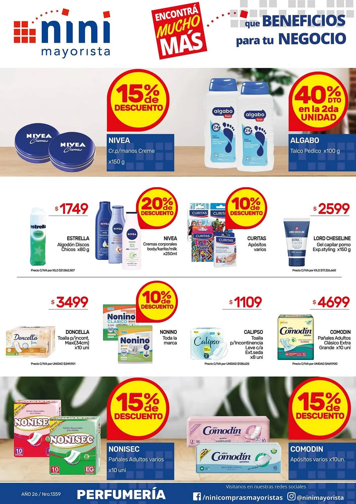 Ofertas de Catálogo Nini Mayorista 12 de mayo al 17 de mayo 2026 - Página 7 del catálogo