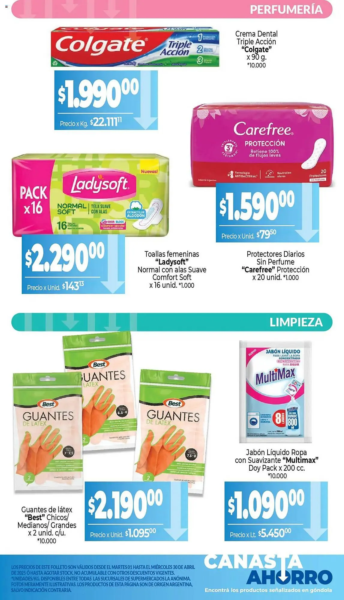 Ofertas de Catálogo La Anonima 1 de abril al 30 de abril 2025 - Página 9 del catálogo