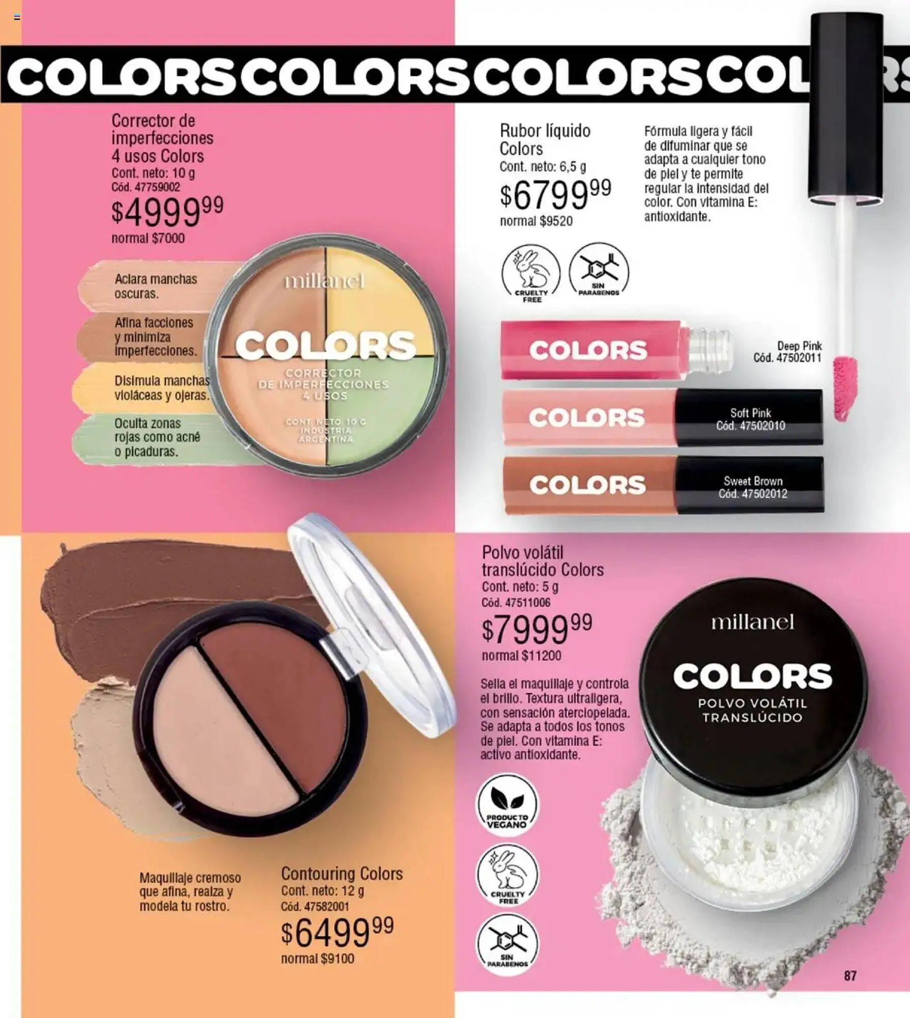 Ofertas de Catálogo Millanel Cosmética 26 de mayo al 23 de junio 2025 - Página 459 del catálogo