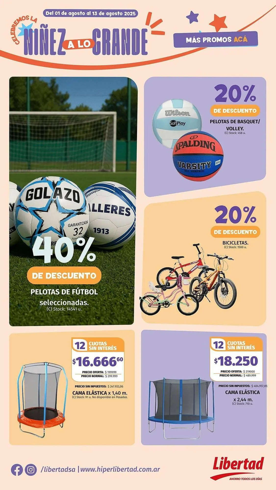 Ofertas de Catálogo Hipermercado Libertad 1 de agosto al 13 de agosto 2025 - Página 3 del catálogo