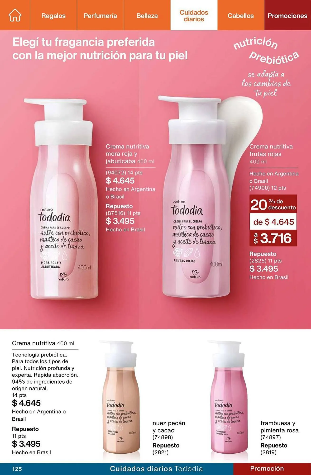 Ofertas de Catálogo Natura 27 de septiembre al 31 de octubre 2023 - Página 125 del catálogo