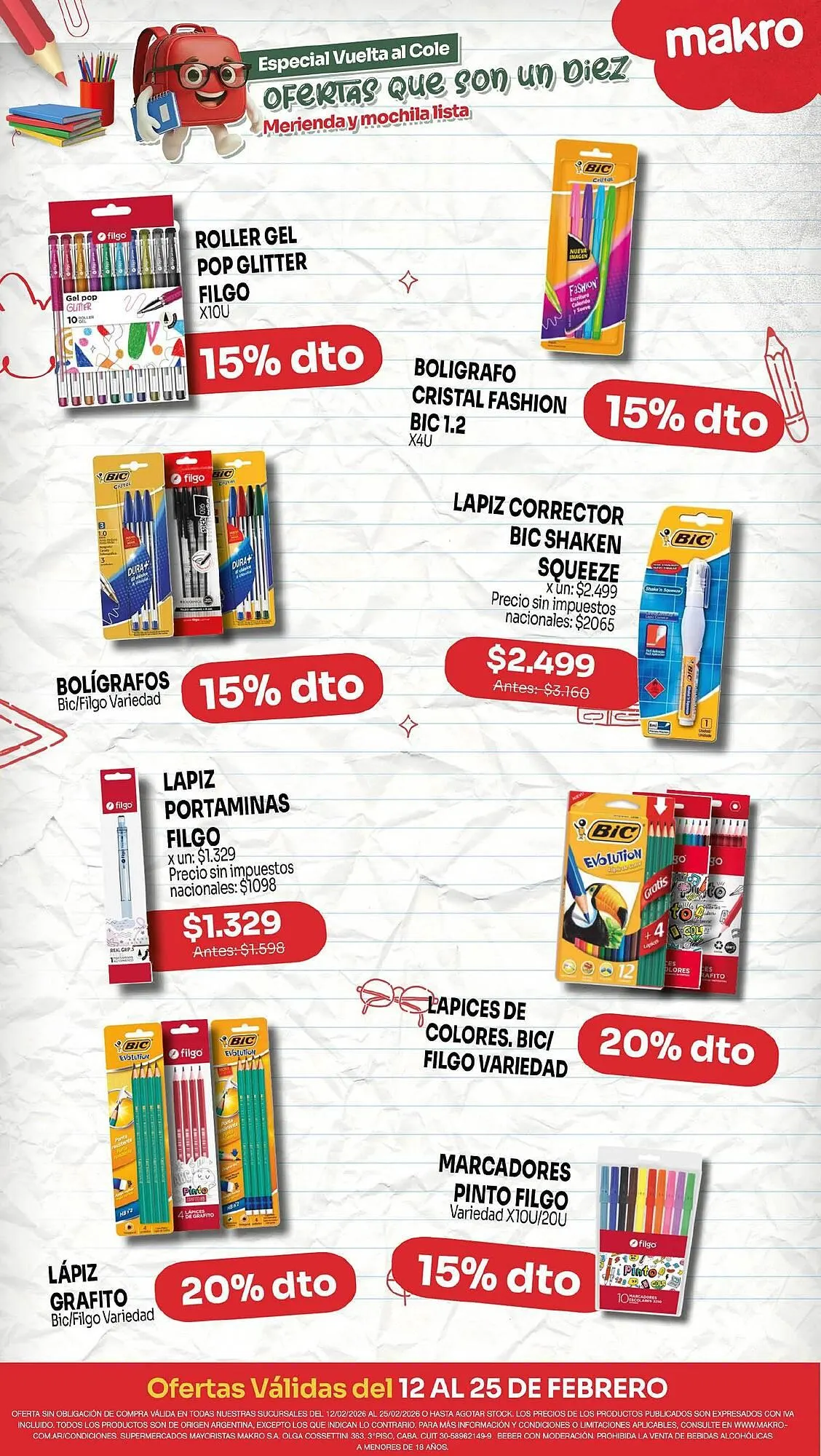 Ofertas de Catálogo Makro 12 de febrero al 25 de febrero 2026 - Página 3 del catálogo