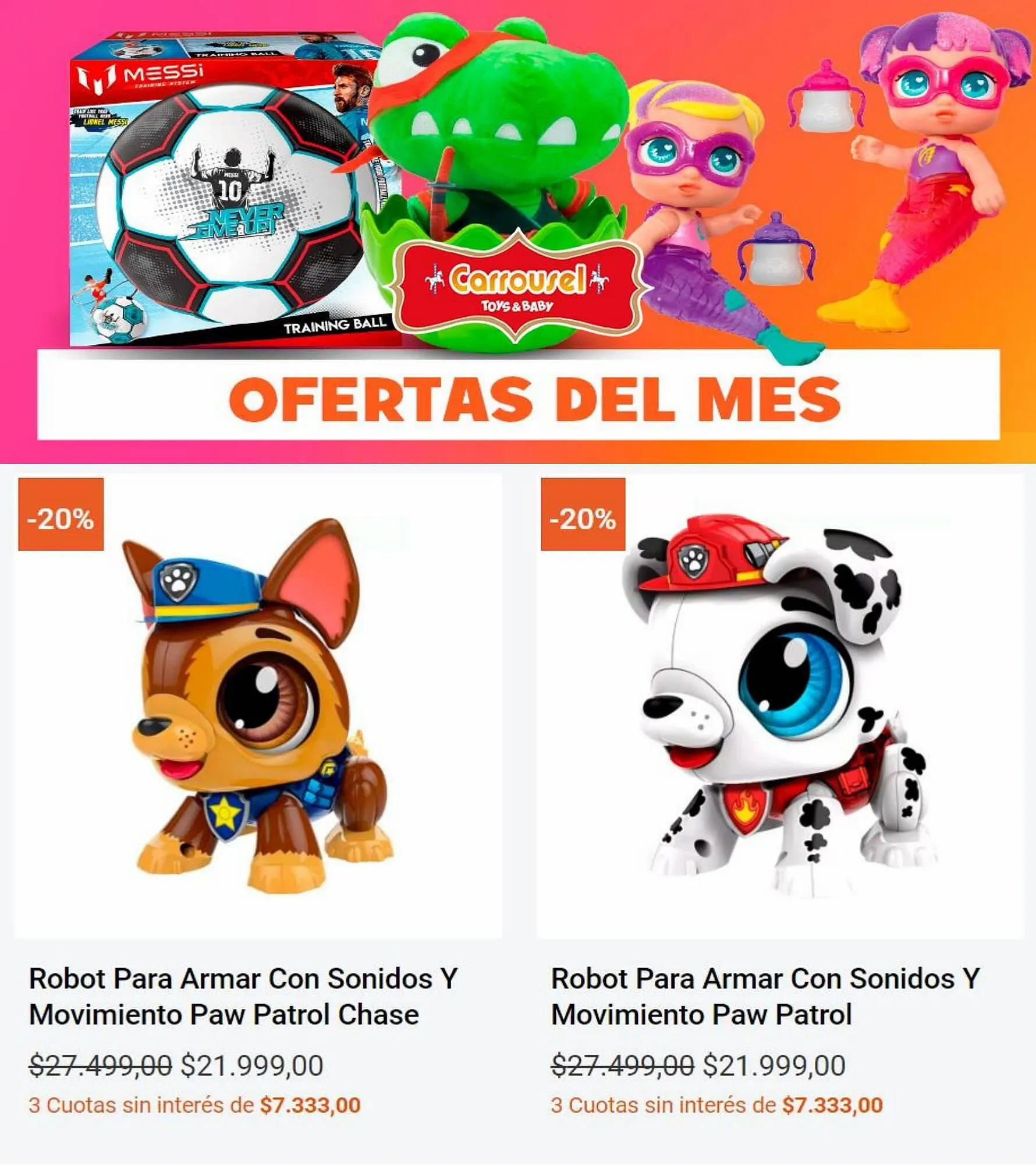 Ofertas de Catálogo Jugueterías Carrousel 4 de septiembre al 15 de octubre 2023 - Página 7 del catálogo