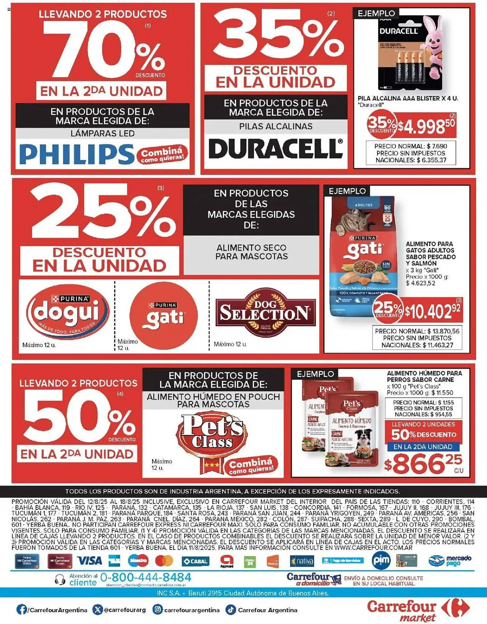 Ofertas de Catálogo Carrefour Market 12 de agosto al 19 de agosto 2025 - Página 18 del catálogo