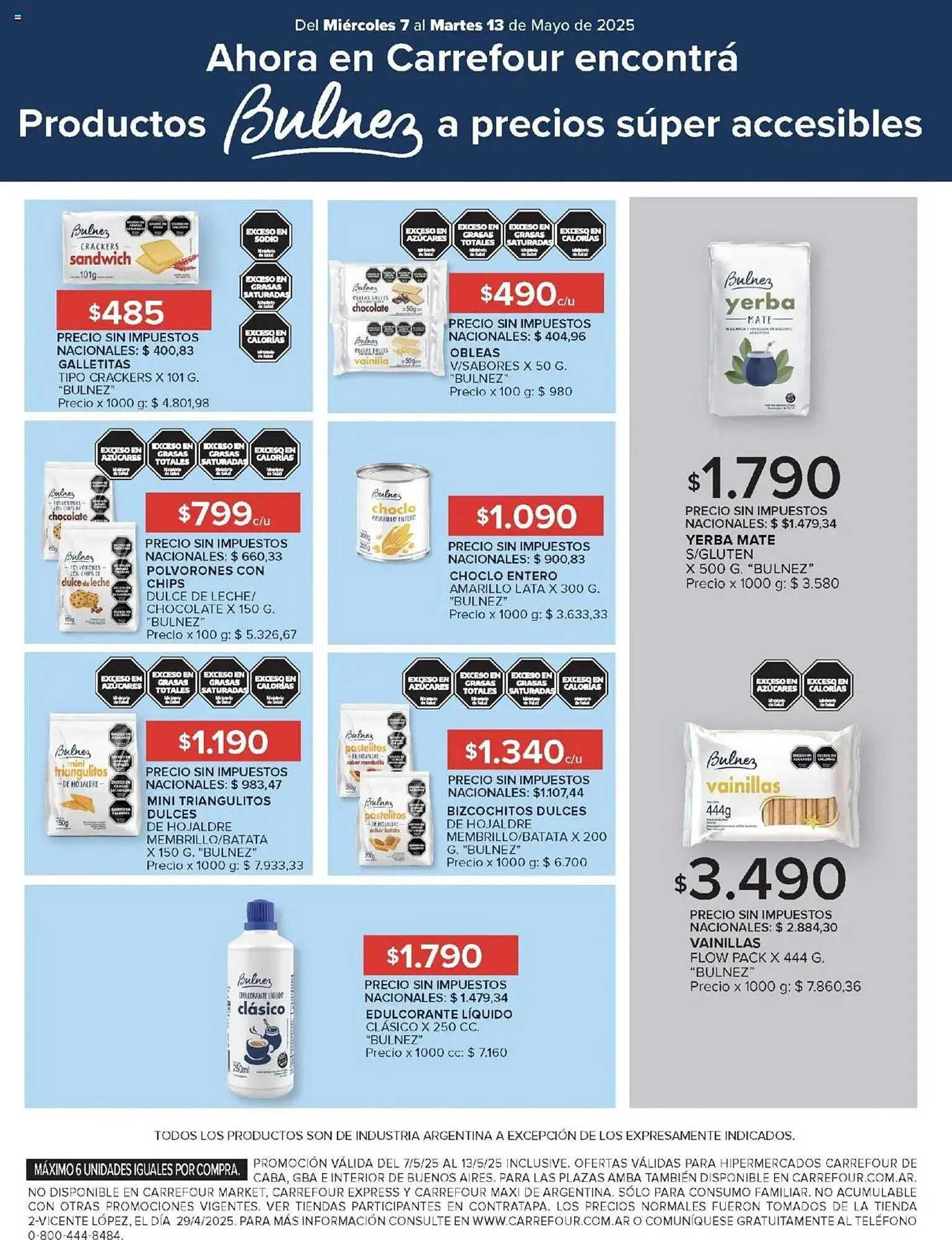 Ofertas de Catálogo Carrefour 7 de mayo al 13 de mayo 2025 - Página 12 del catálogo