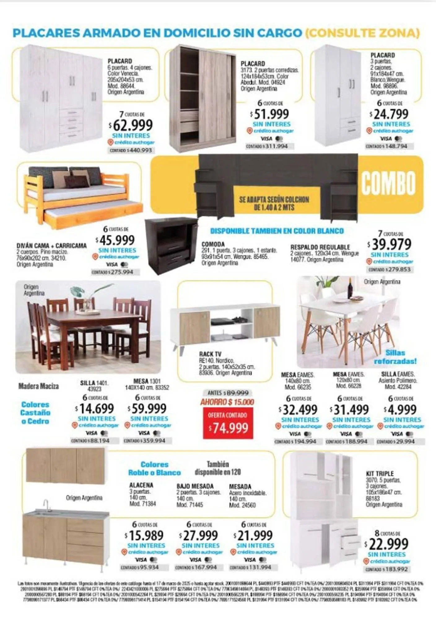 Ofertas de Catálogo Authogar 24 de marzo al 30 de marzo 2025 - Página 41 del catálogo