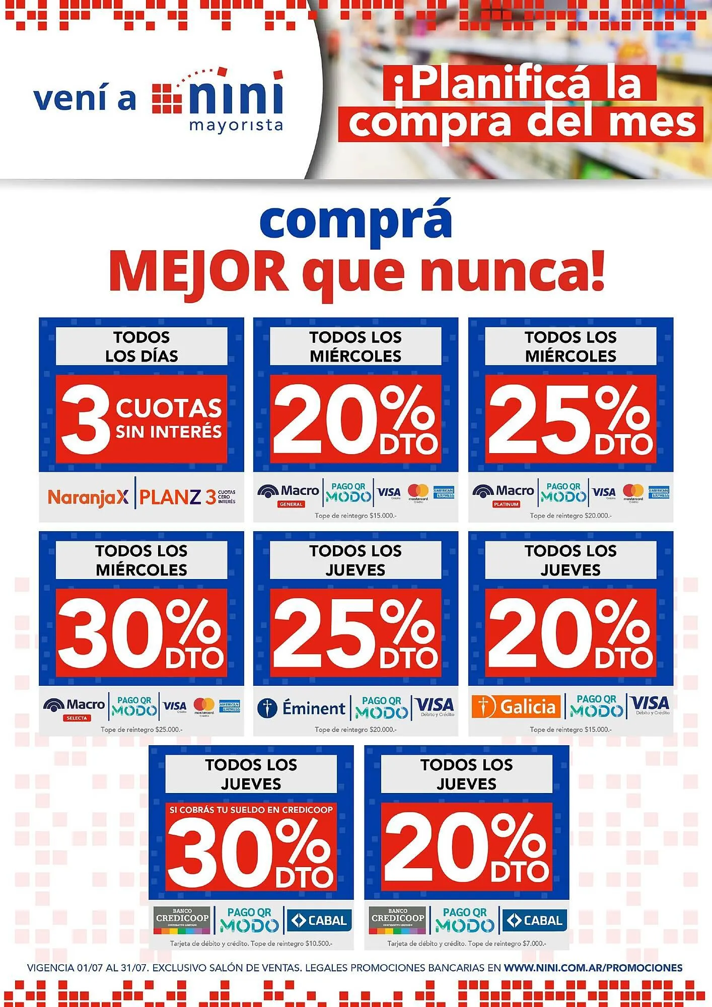Ofertas de Catálogo Nini Mayorista 1 de julio al 31 de julio 2025 - Página 1 del catálogo