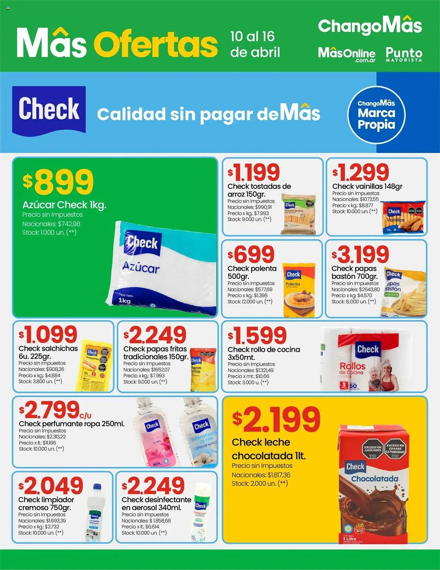 Ofertas de Catálogo Punto Mayorista 10 de abril al 16 de abril 2025 - Página 8 del catálogo