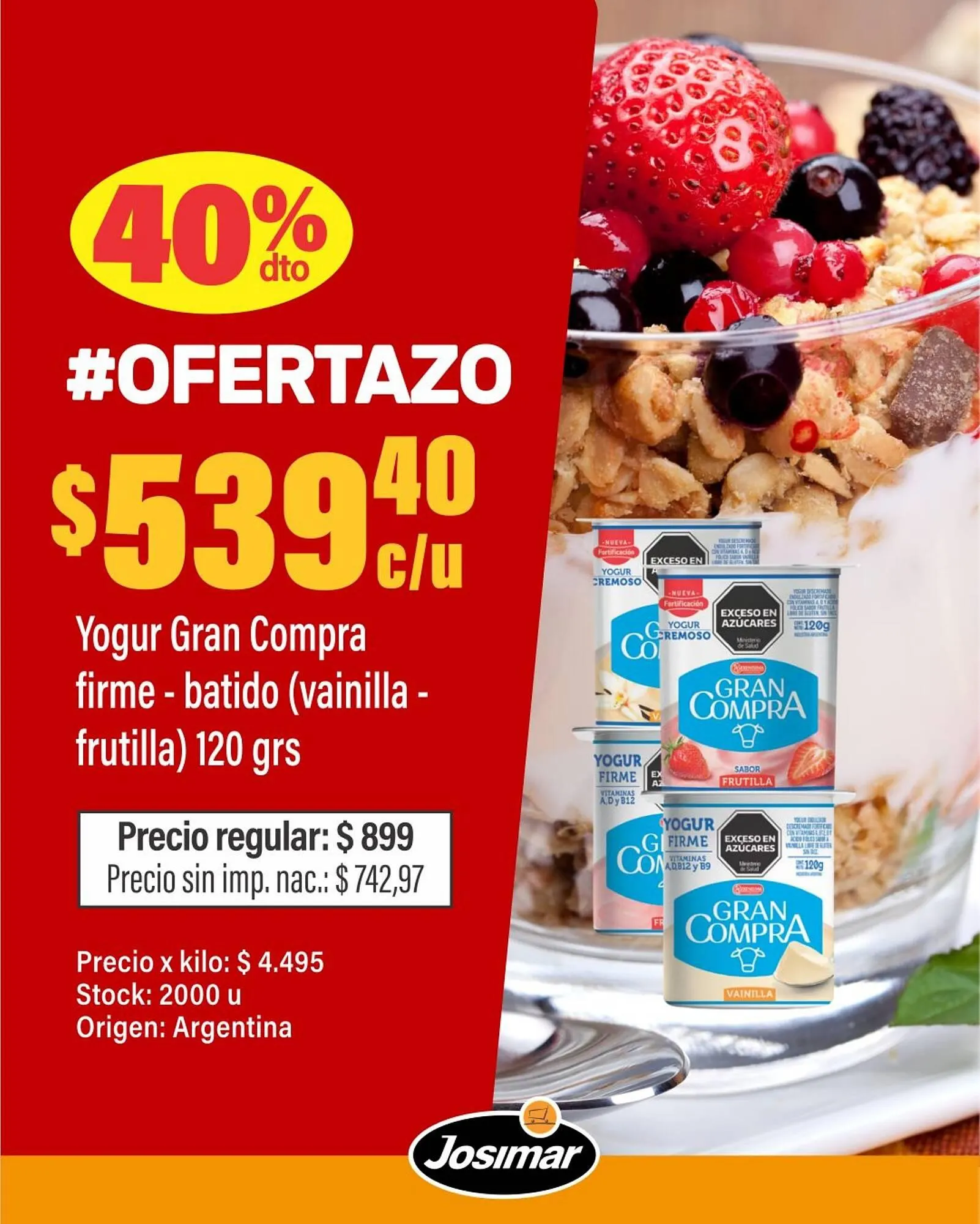 Ofertas de Catálogo Josimar 6 de abril al 9 de abril 2026 - Página 3 del catálogo