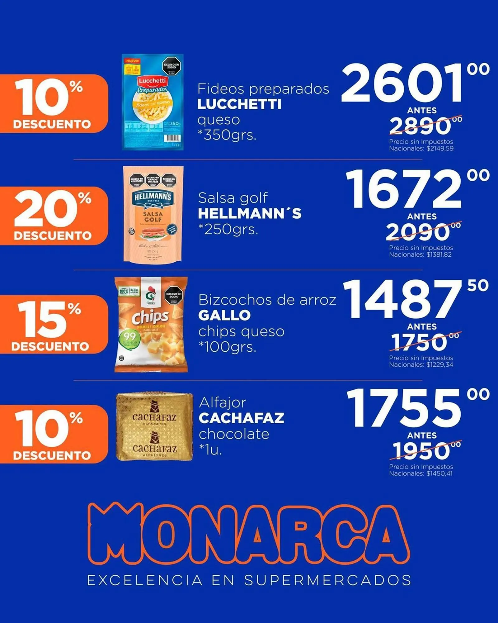 Ofertas de Catálogo Supermercados Monarca 5 de junio al 30 de junio 2025 - Página 9 del catálogo
