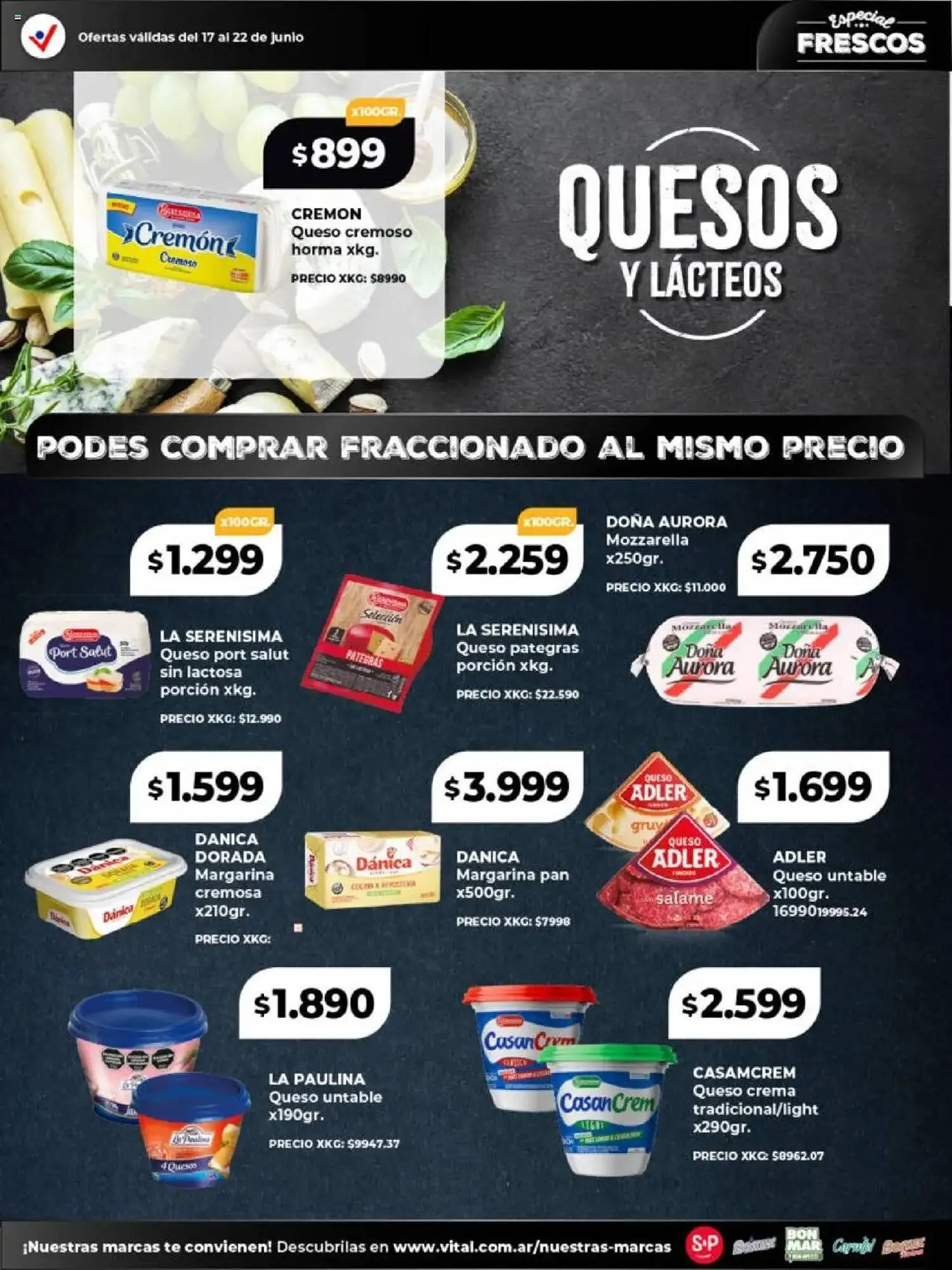 Ofertas de Catálogo Supermayorista Vital 17 de junio al 23 de junio 2025 - Página 2 del catálogo