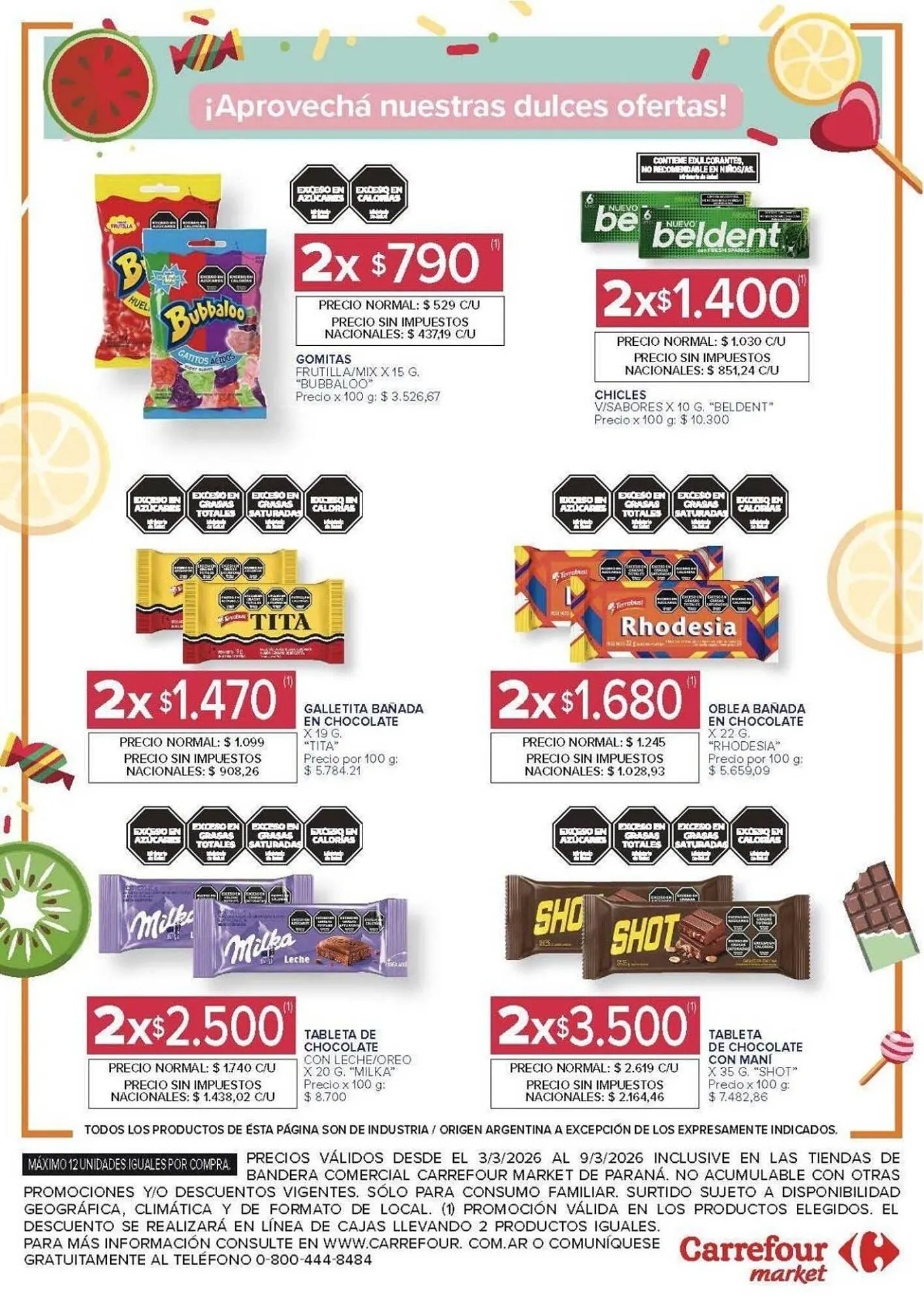 Ofertas de Folleto Carrefour Market 3 de marzo al 10 de marzo 2026 - Página 4 del catálogo