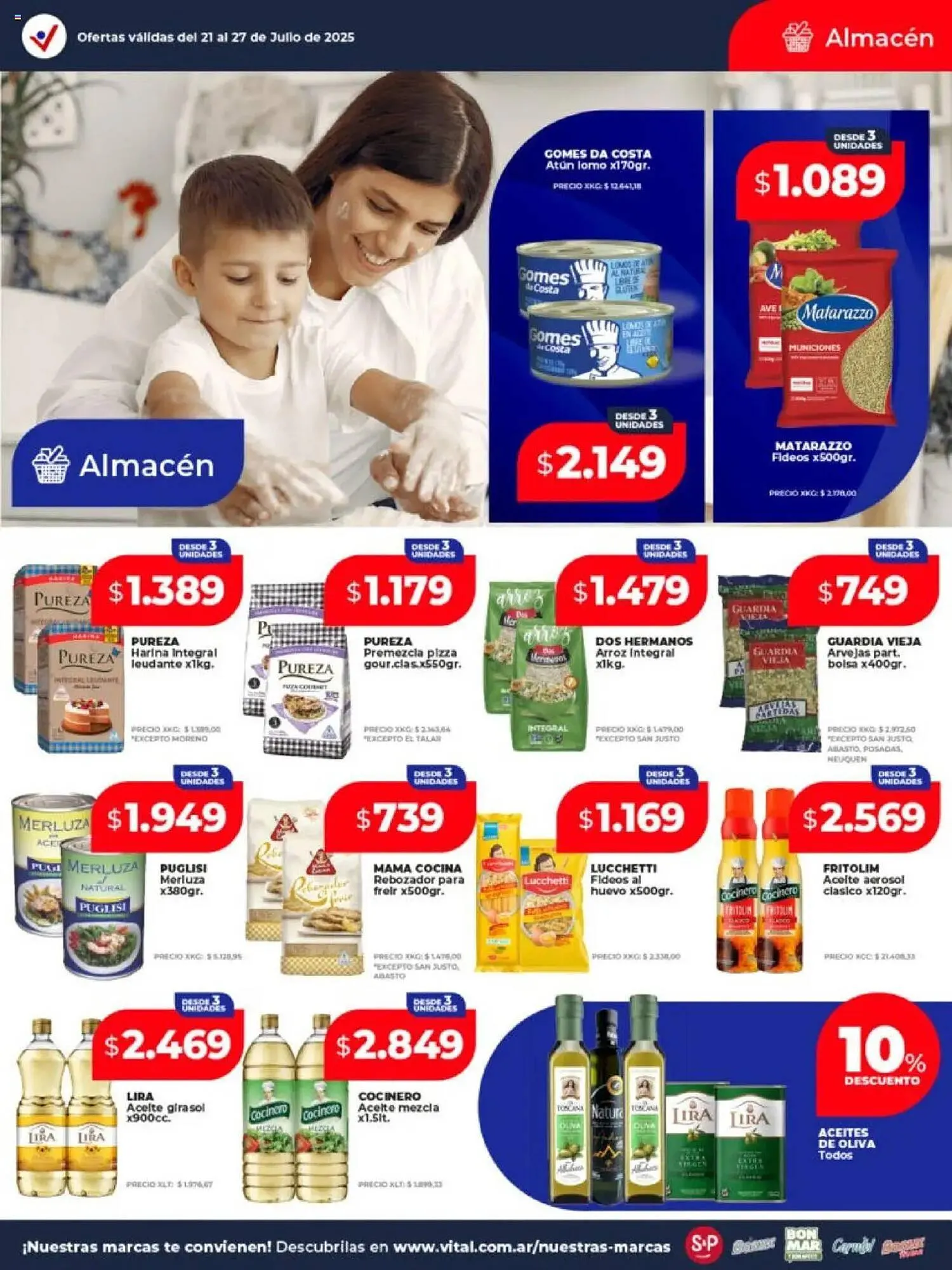 Ofertas de Catálogo Supermayorista Vital 21 de julio al 28 de julio 2025 - Página 14 del catálogo