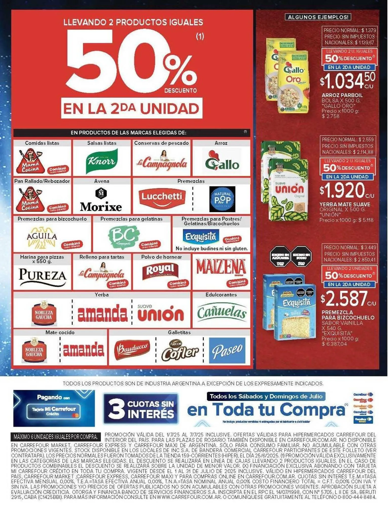 Ofertas de Catálogo Carrefour 1 de julio al 8 de julio 2025 - Página 6 del catálogo