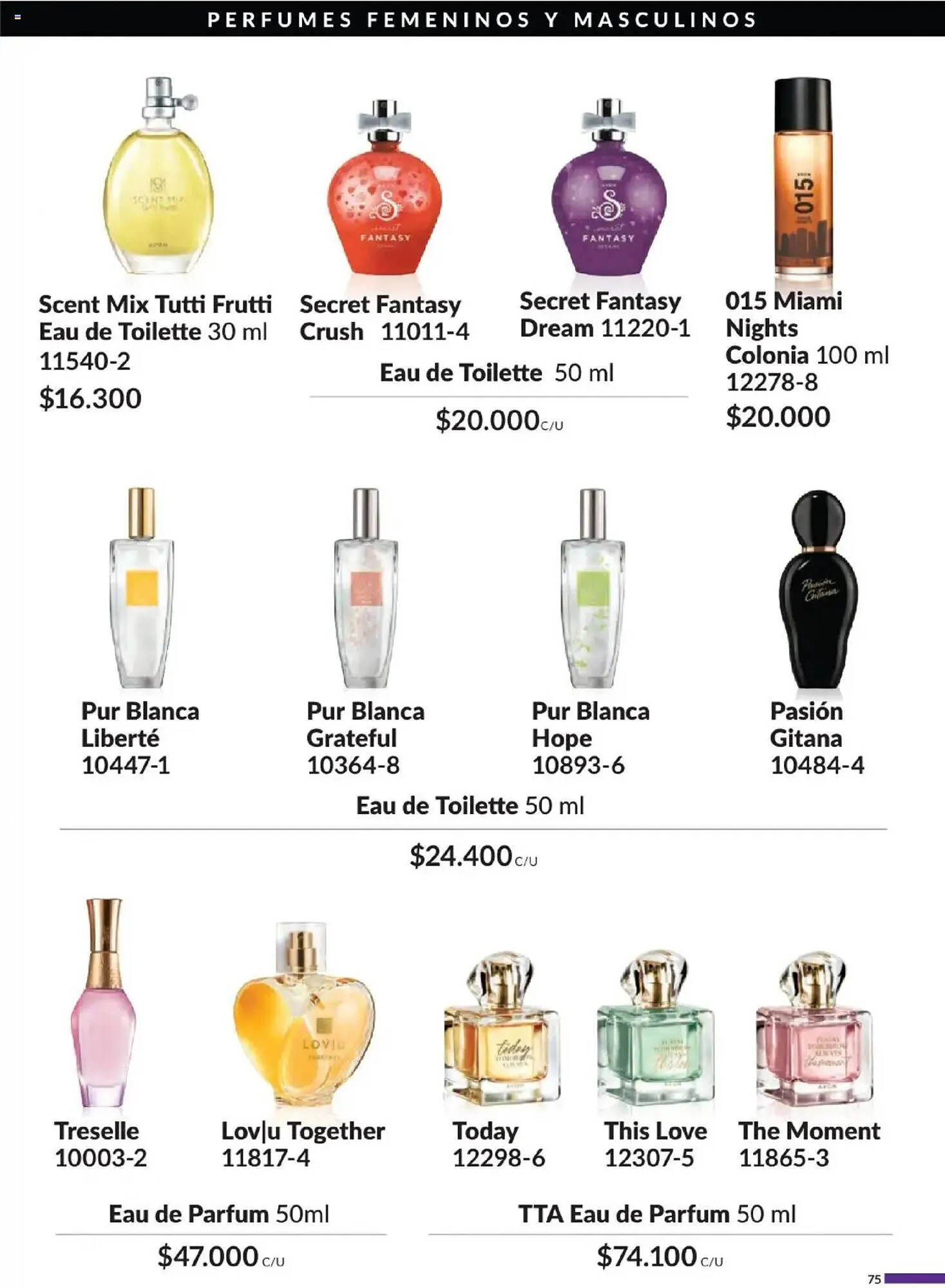 Ofertas de Catálogo Avon 29 de abril al 30 de junio 2025 - Página 73 del catálogo