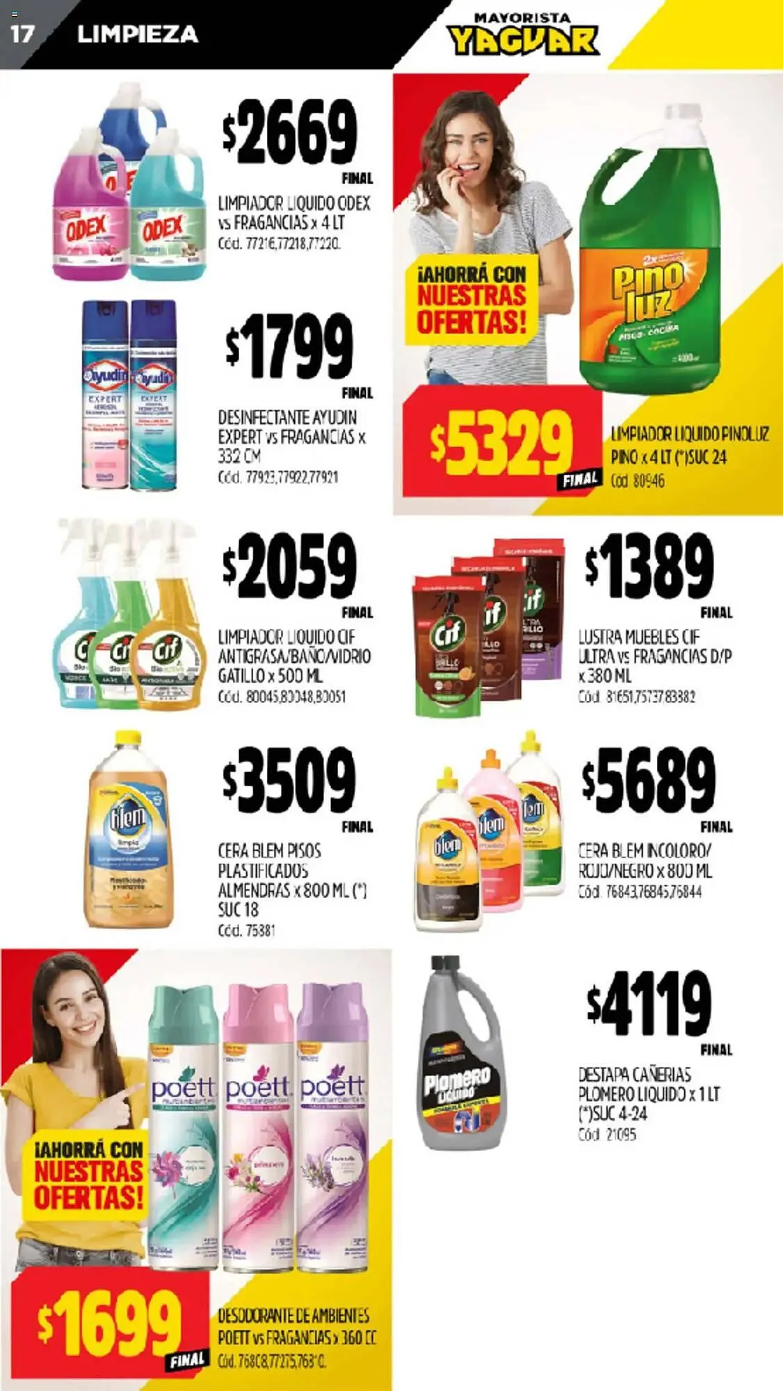 Ofertas de Catálogo Supermercados Yaguar 10 de marzo al 16 de marzo 2025 - Página 18 del catálogo