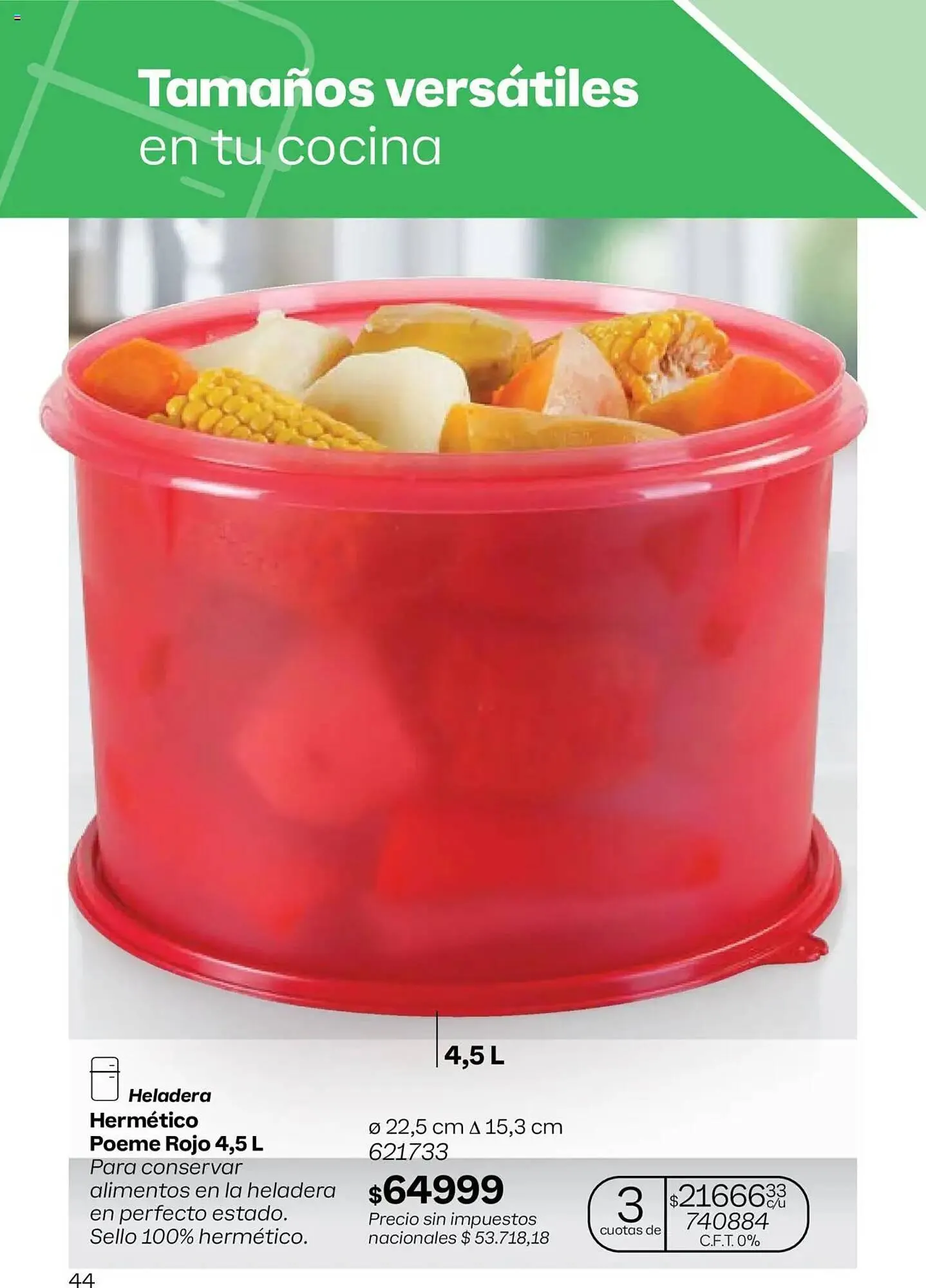 Ofertas de Catálogo Tupperware 9 de julio al 23 de julio 2025 - Página 45 del catálogo