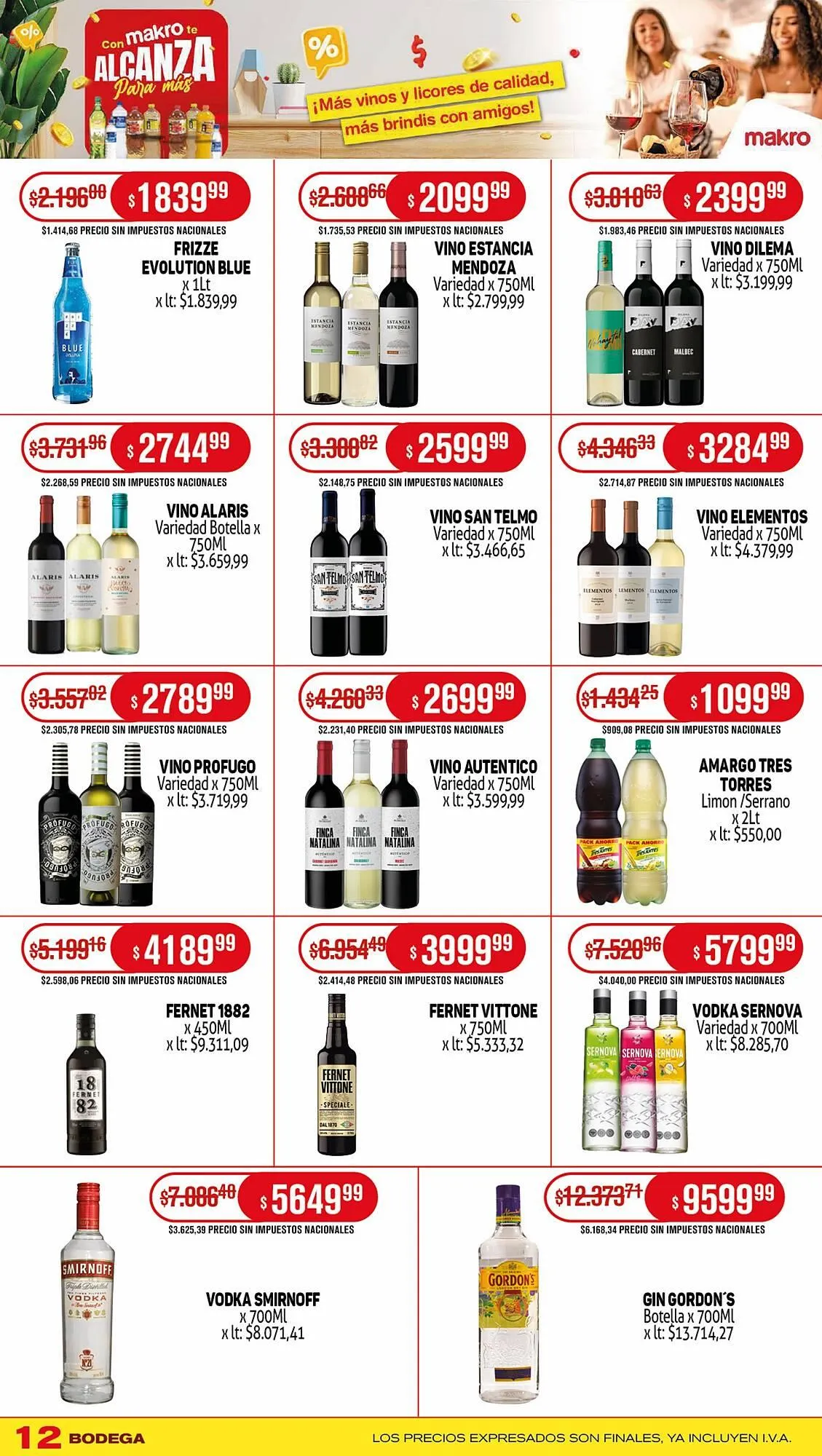 Ofertas de Catálogo Makro 3 de abril al 9 de abril 2025 - Página 12 del catálogo