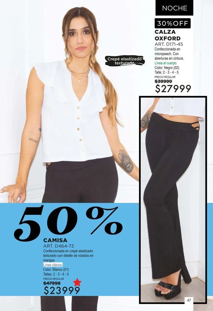 Ofertas de Juana Bonita Catalogo 2410 Empresarias 20 de septiembre al 31 de octubre 2024 - Página 105 del catálogo