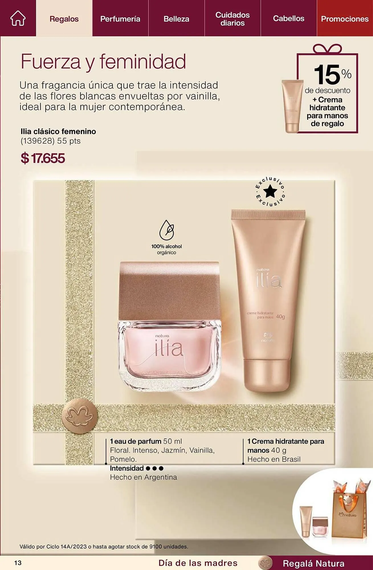 Ofertas de Catálogo Natura 27 de septiembre al 31 de octubre 2023 - Página 13 del catálogo