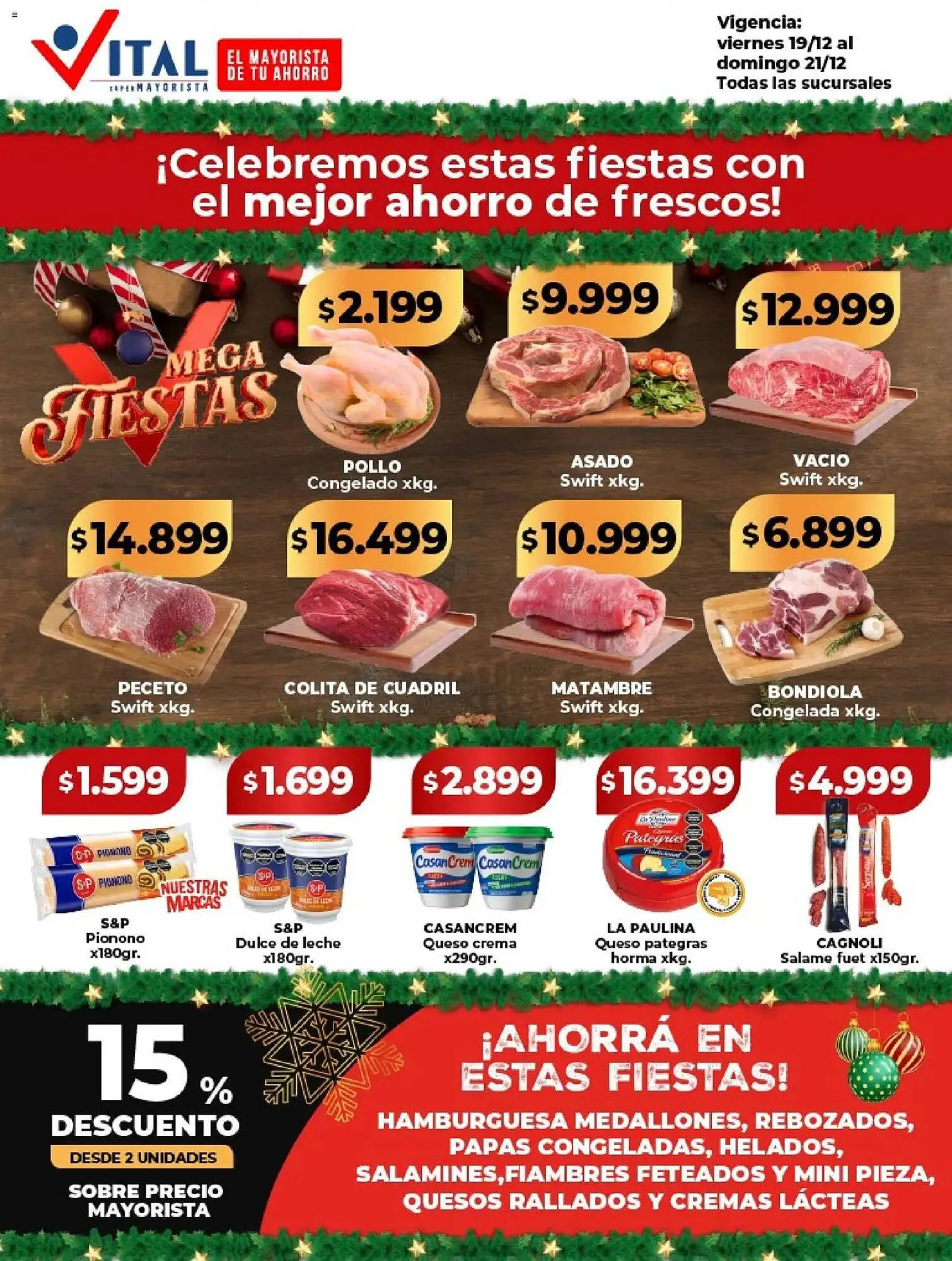 Ofertas de Catálogo Supermayorista Vital 19 de diciembre al 21 de diciembre 2025 - Página 2 del catálogo