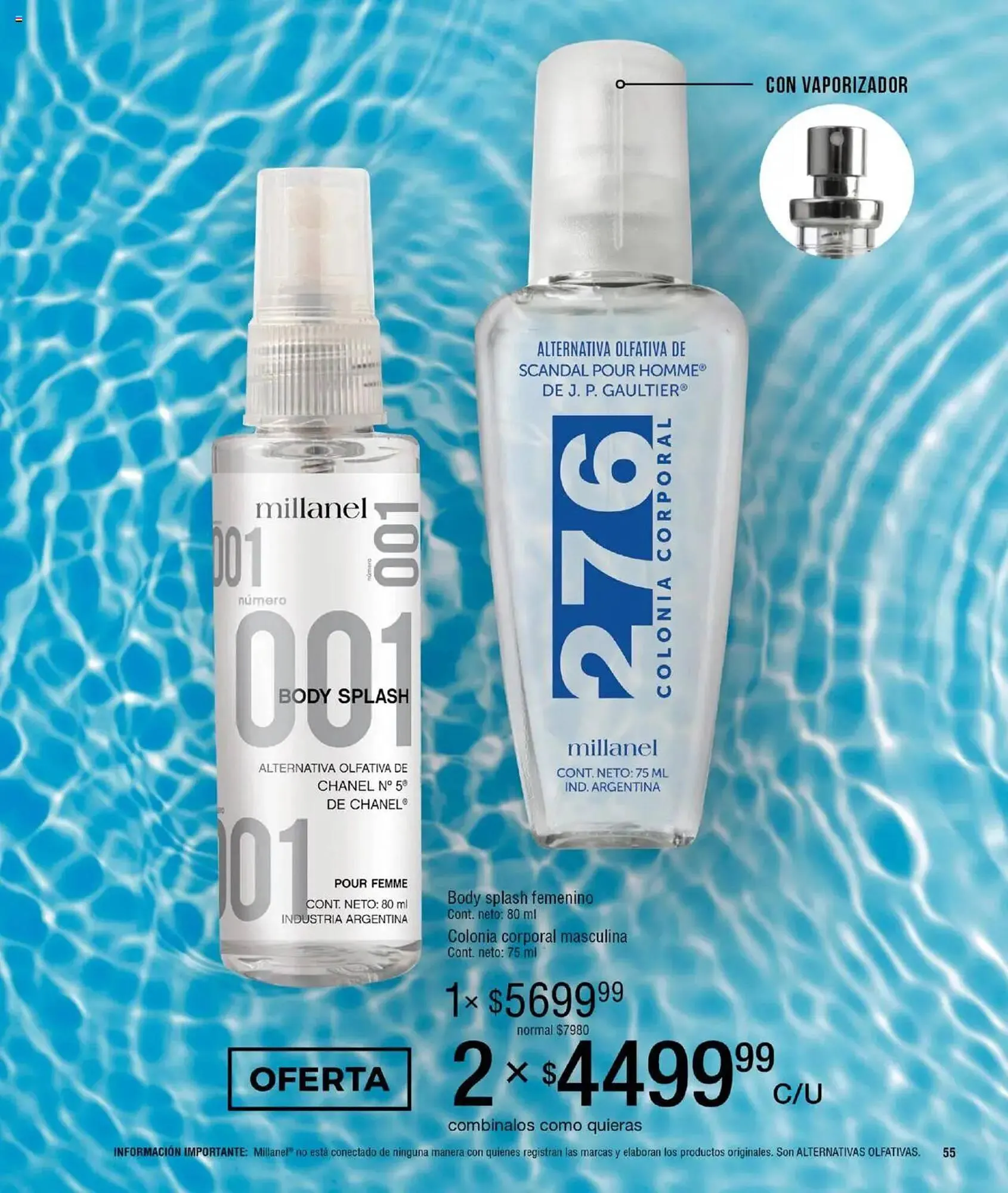 Ofertas de Catálogo Millanel Cosmética 31 de marzo al 27 de abril 2025 - Página 55 del catálogo