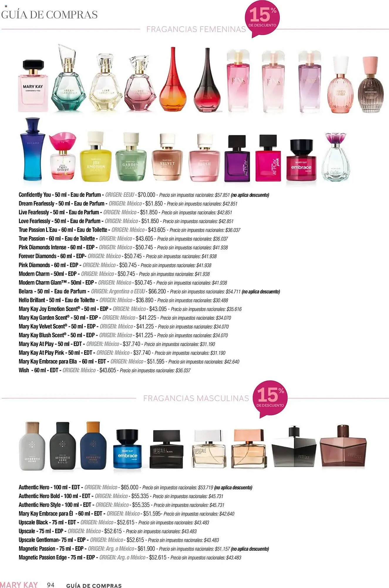 Ofertas de Catálogo Mary Kay 1 de noviembre al 2 de diciembre 2025 - Página 94 del catálogo