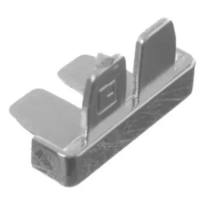 Terminal tapacanto brillante por 12 u aluminio