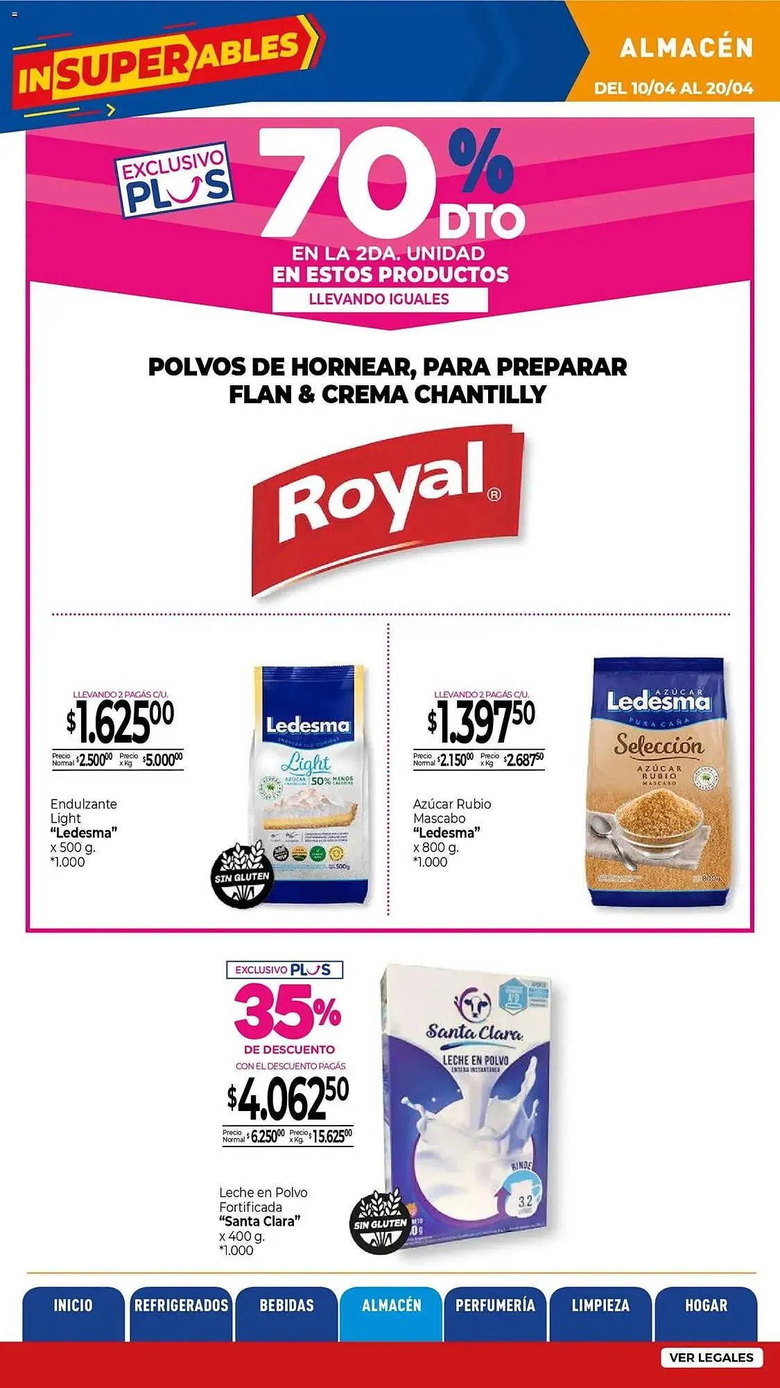 Ofertas de Catálogo La Anonima 10 de abril al 20 de abril 2025 - Página 58 del catálogo