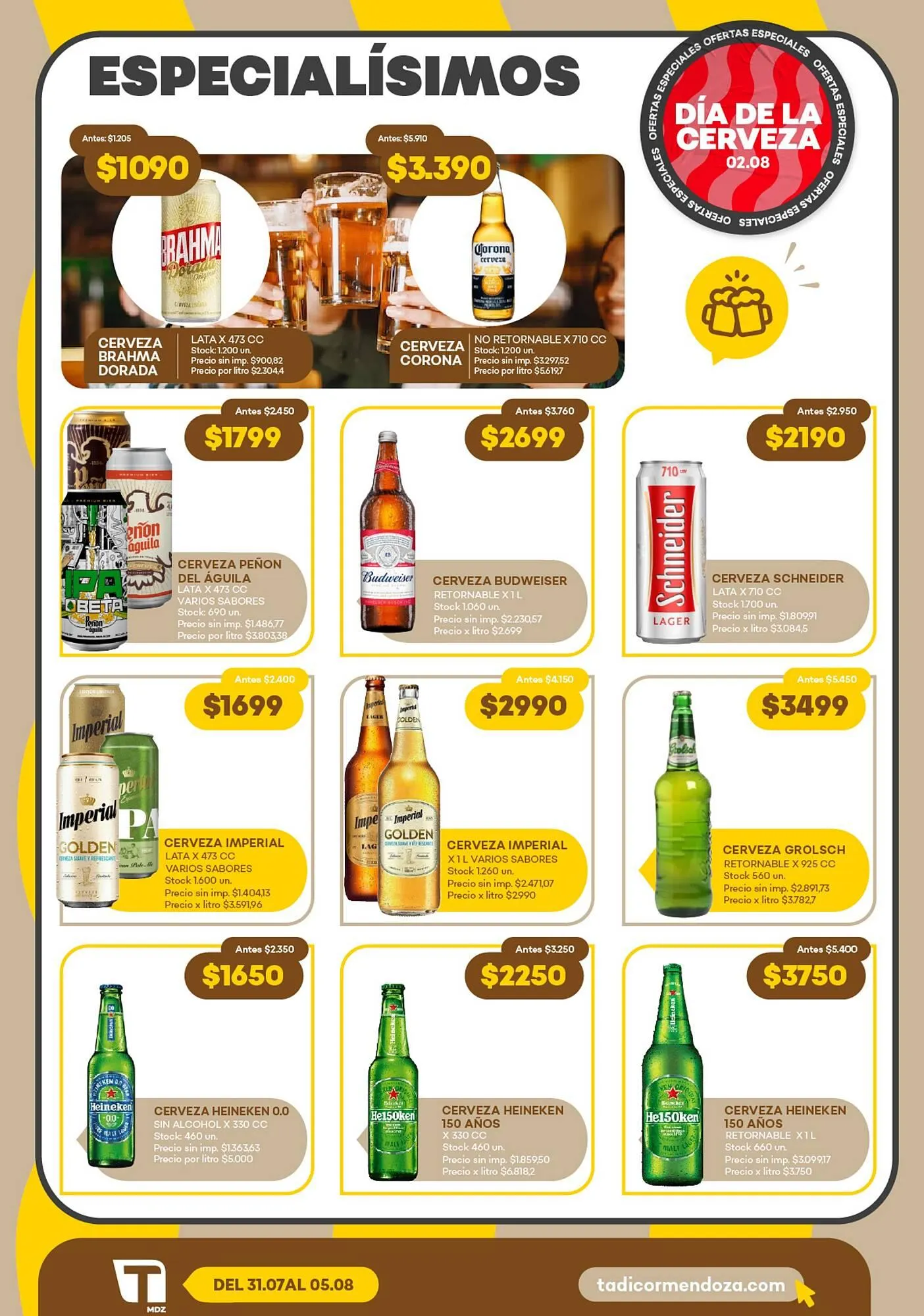 Ofertas de Catálogo Supermercados Tadicor 30 de julio al 7 de agosto 2025 - Página 3 del catálogo