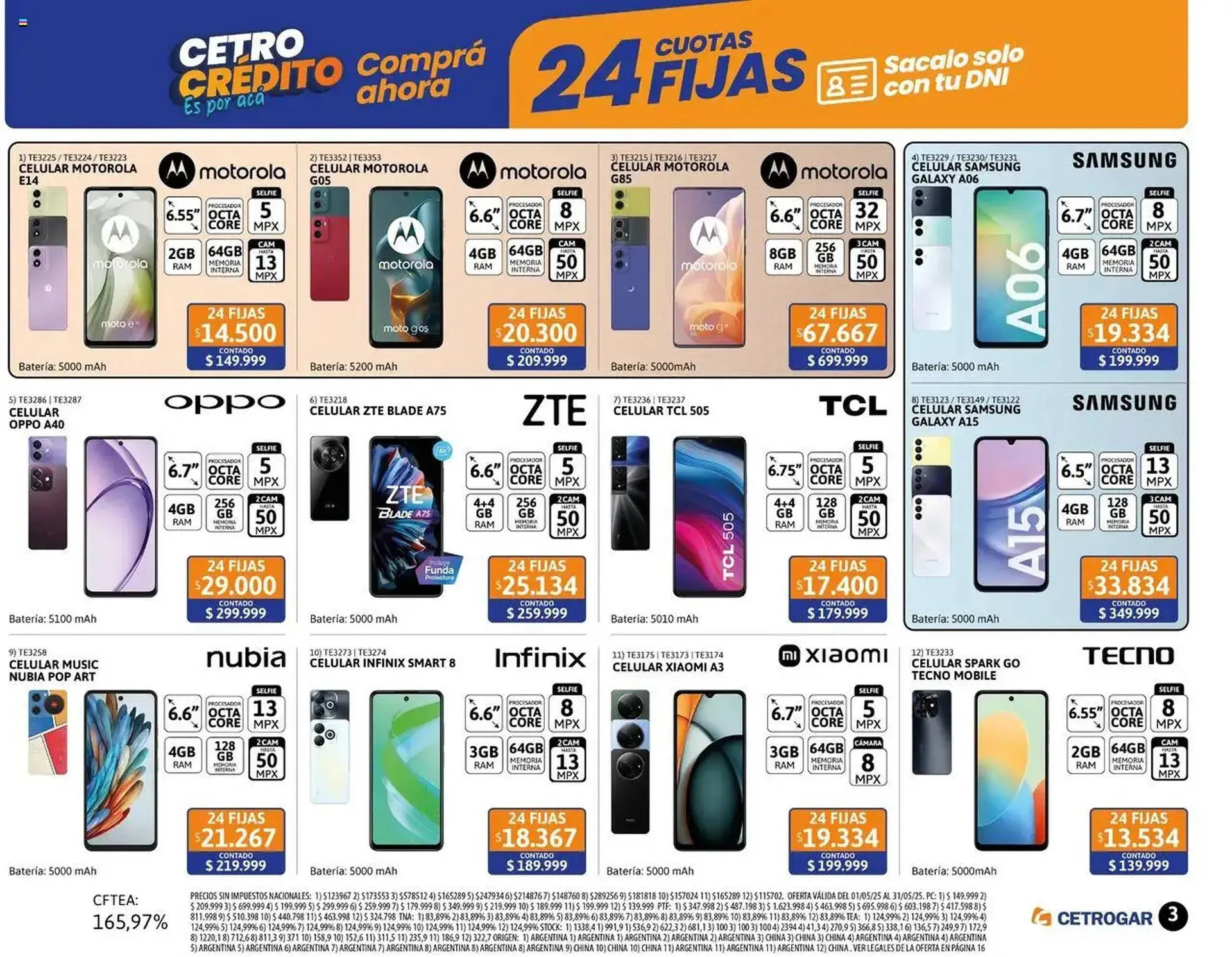 Ofertas de Catálogo Cetrogar 1 de mayo al 4 de junio 2025 - Página 3 del catálogo
