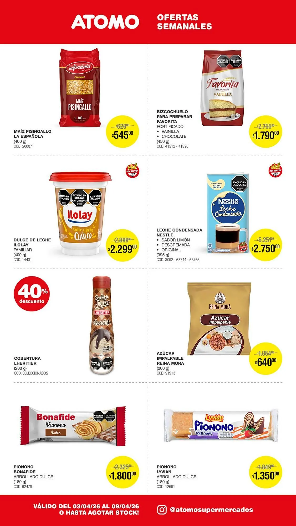 Ofertas de Catálogo Atomo Conviene 3 de abril al 9 de abril 2026 - Página 8 del catálogo