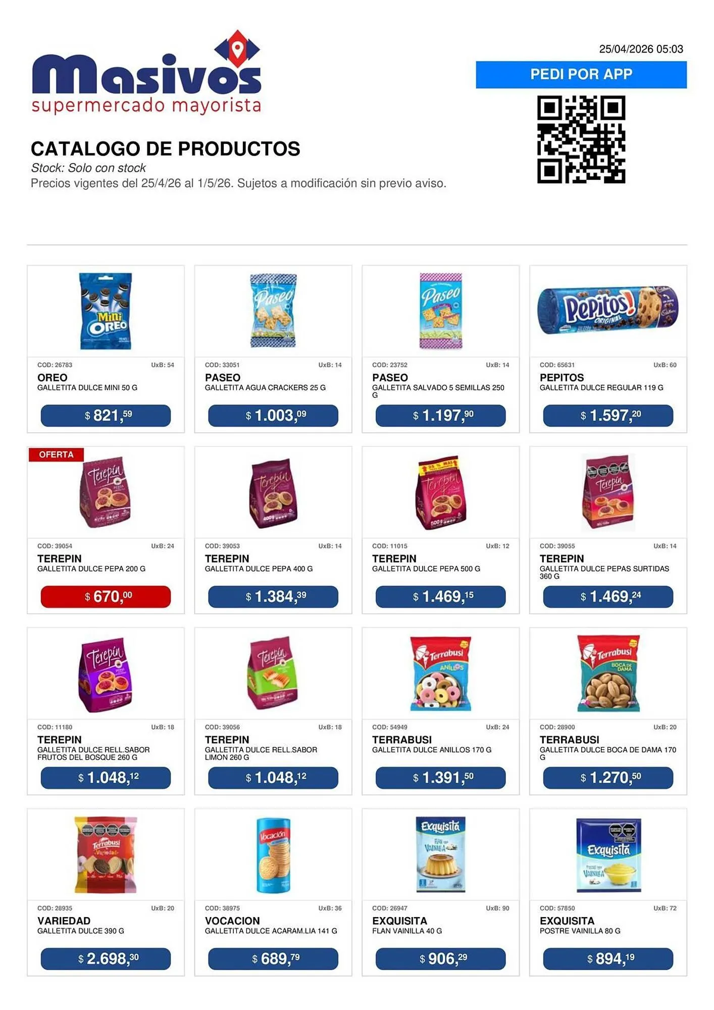 Ofertas de Catálogo Masivos 25 de abril al 1 de mayo 2026 - Página 31 del catálogo