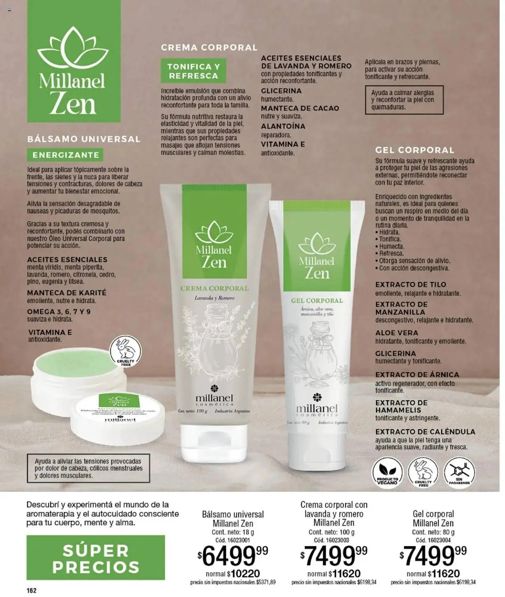 Ofertas de Catálogo Millanel Cosmética 15 de septiembre al 20 de octubre 2025 - Página 162 del catálogo