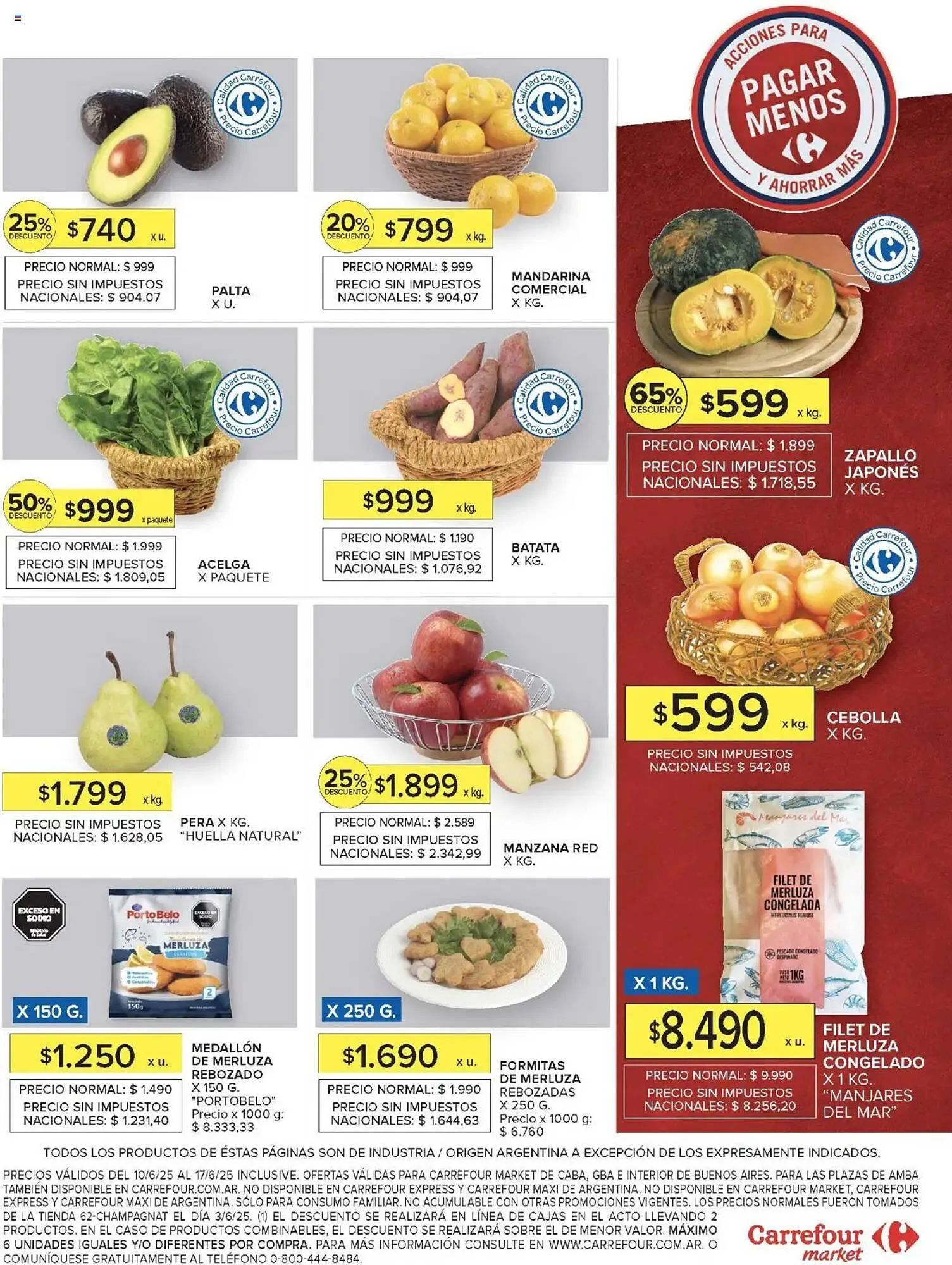 Ofertas de Catálogo Carrefour Market 10 de junio al 18 de junio 2025 - Página 15 del catálogo