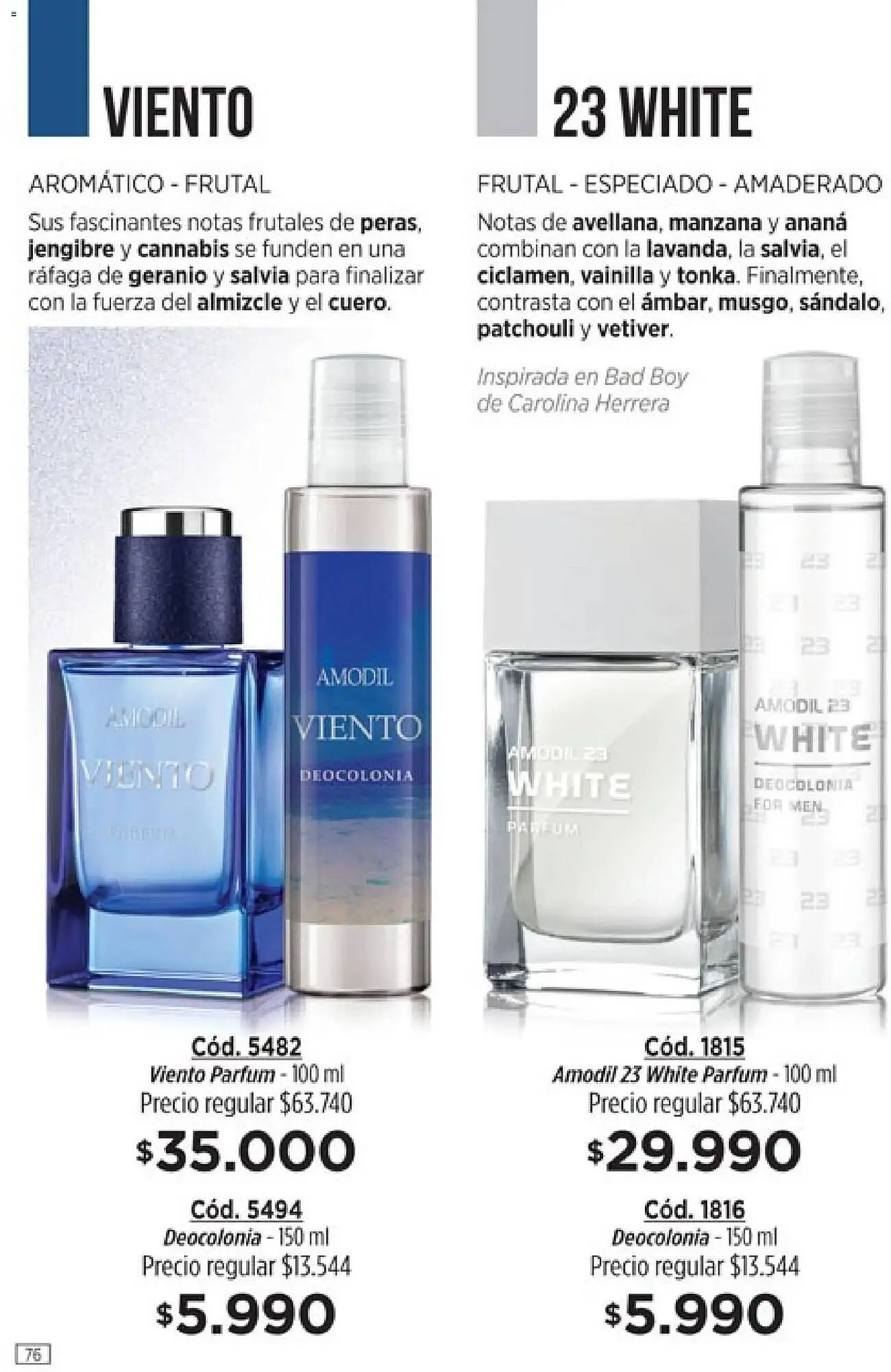 Ofertas de Catálogo Amodil 1 de marzo al 31 de marzo 2026 - Página 76 del catálogo