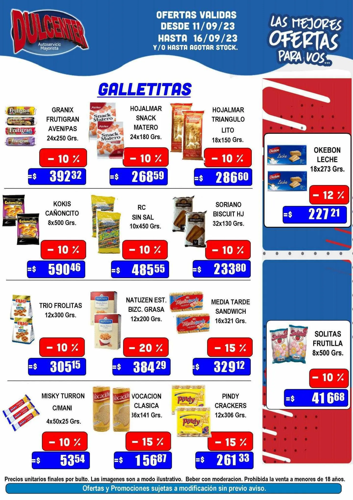 Ofertas de Catálogo Dulcenter 11 de septiembre al 16 de septiembre 2023 - Página 5 del catálogo
